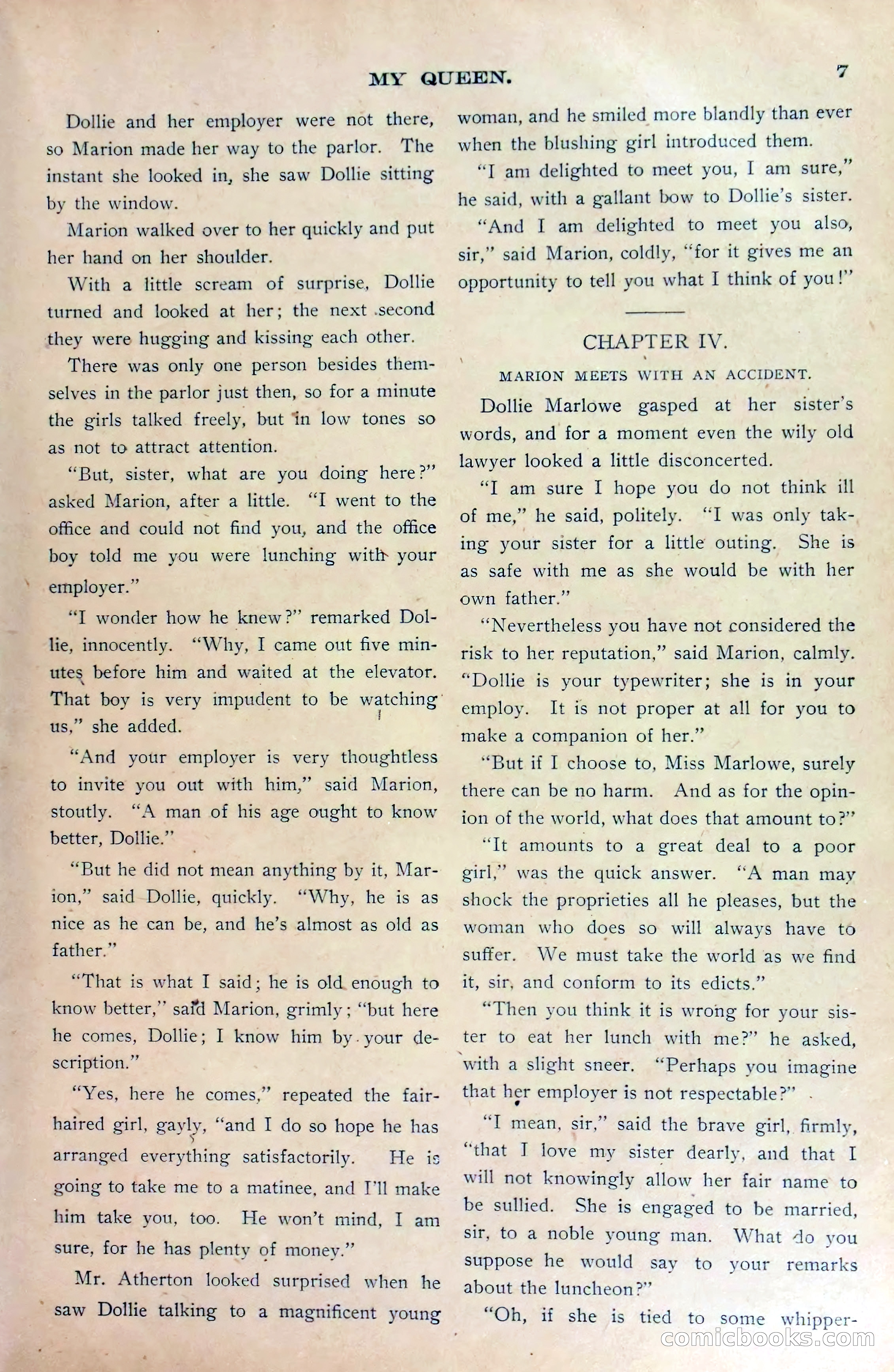 Marion Marlowe's Noble Work, or, The Tragedy at the Hospital — page 9 of 38