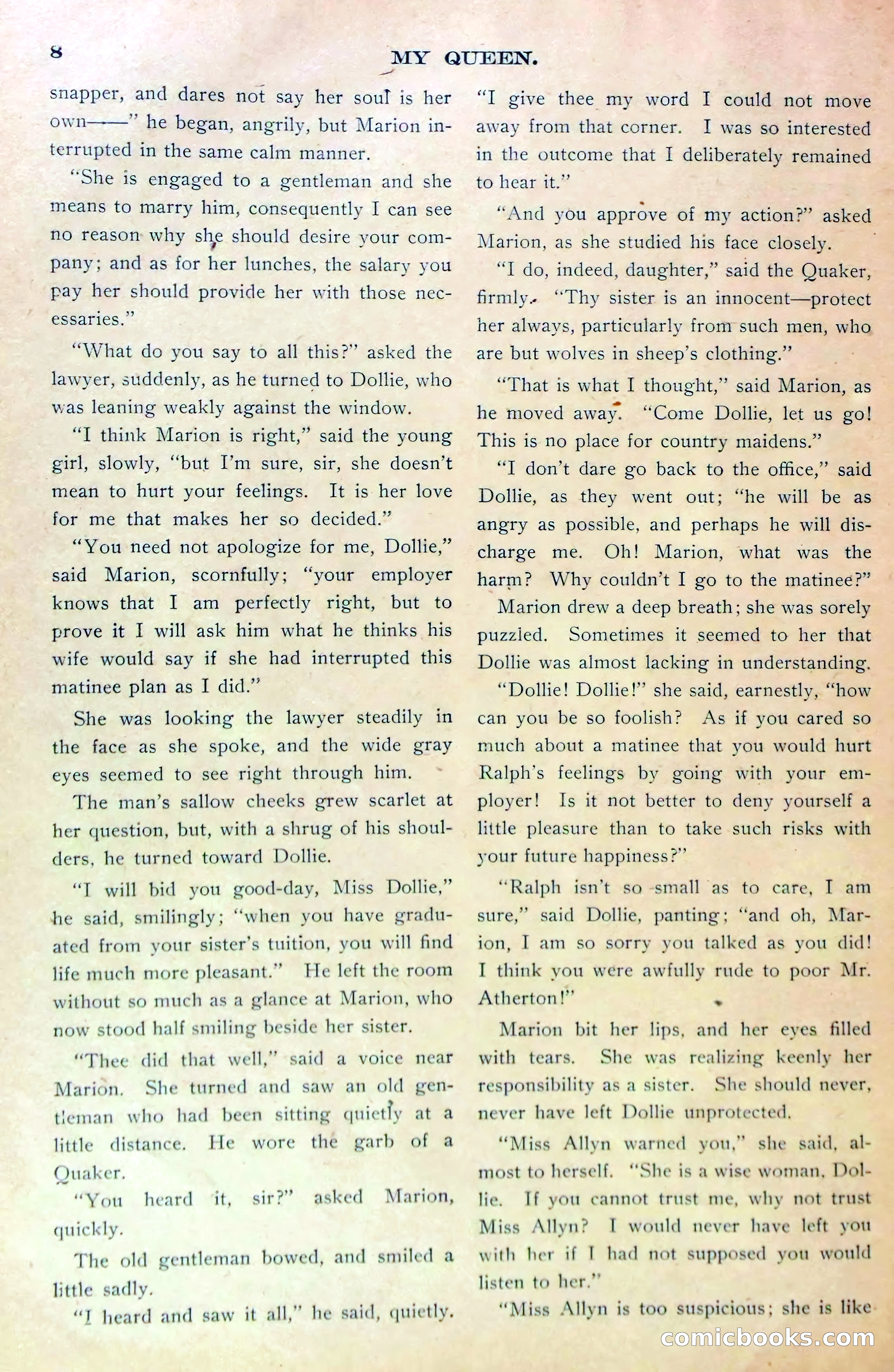 Marion Marlowe's Noble Work, or, The Tragedy at the Hospital — page 10 of 38