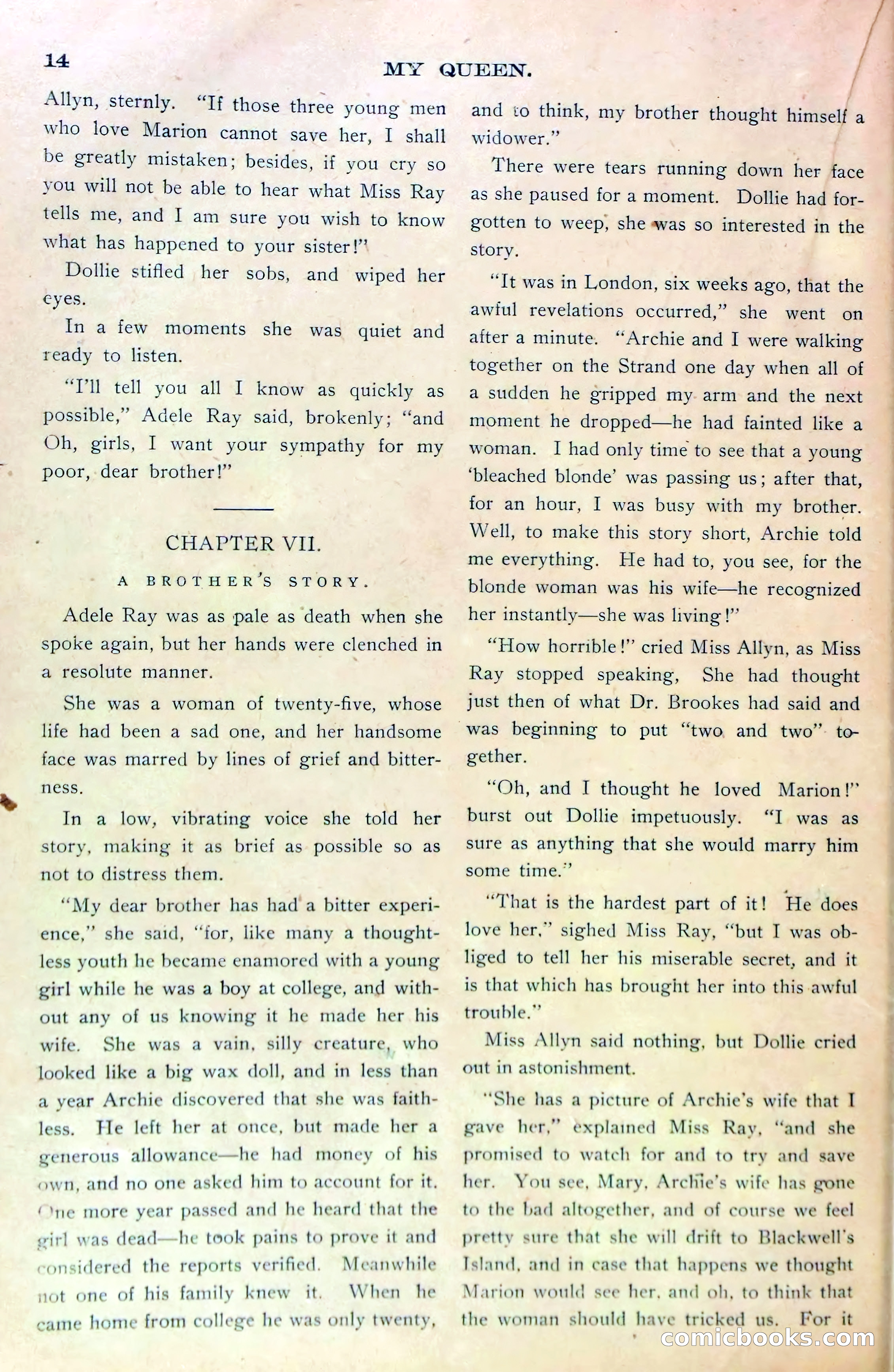 Marion Marlowe's Noble Work, or, The Tragedy at the Hospital — page 16 of 38