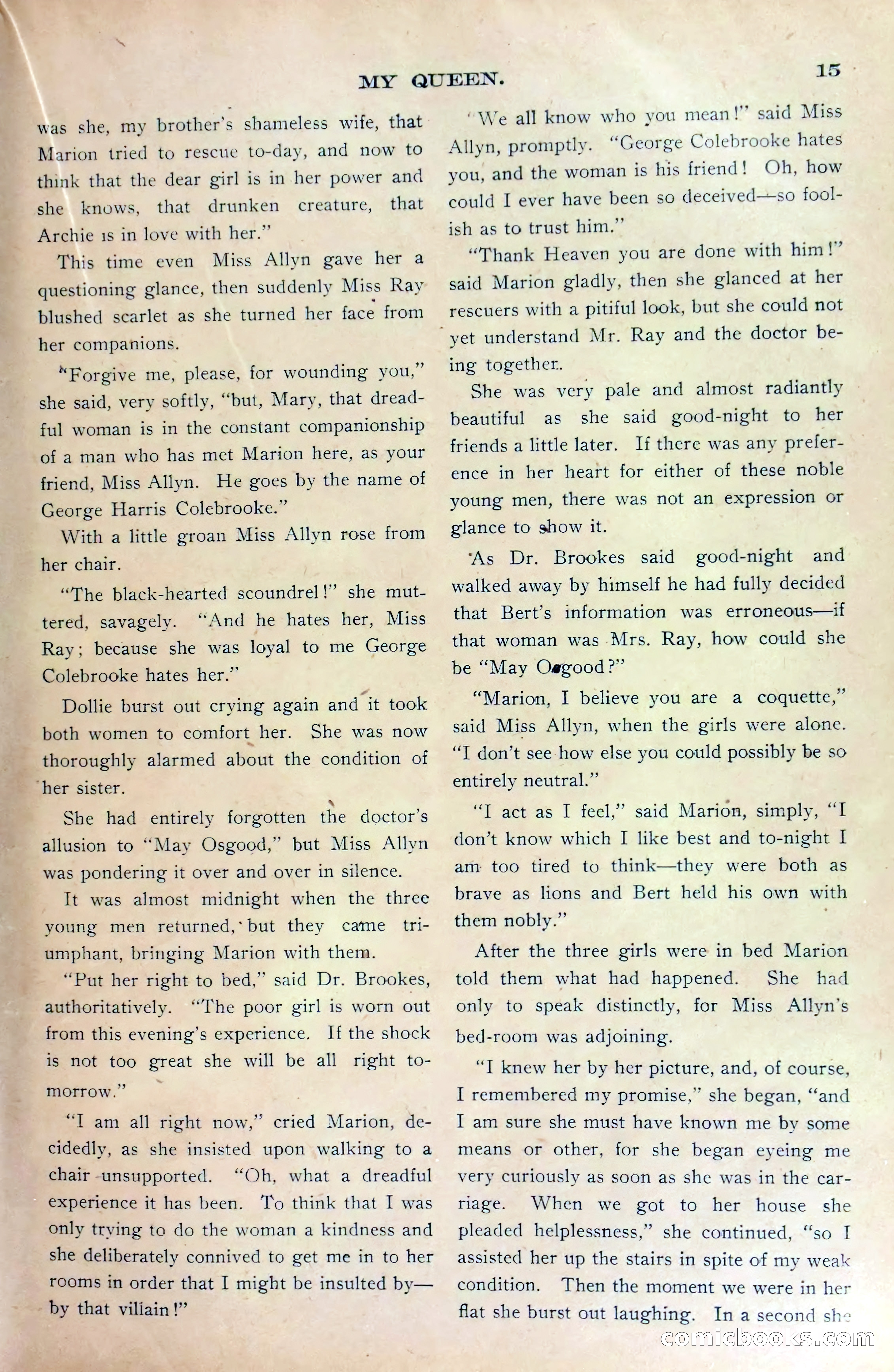Marion Marlowe's Noble Work, or, The Tragedy at the Hospital — page 17 of 38