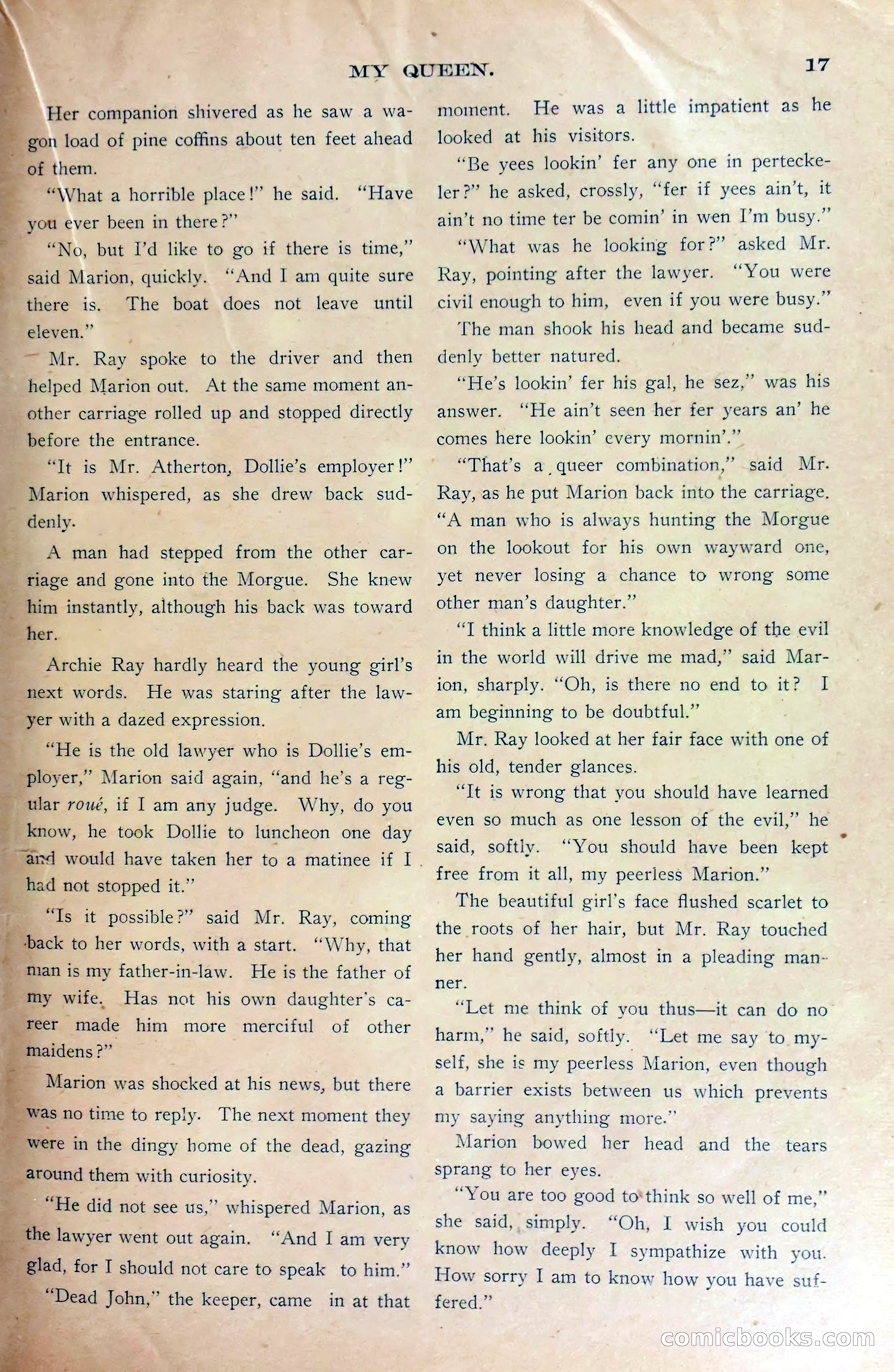 Marion Marlowe's Noble Work, or, The Tragedy at the Hospital — page 19 of 38