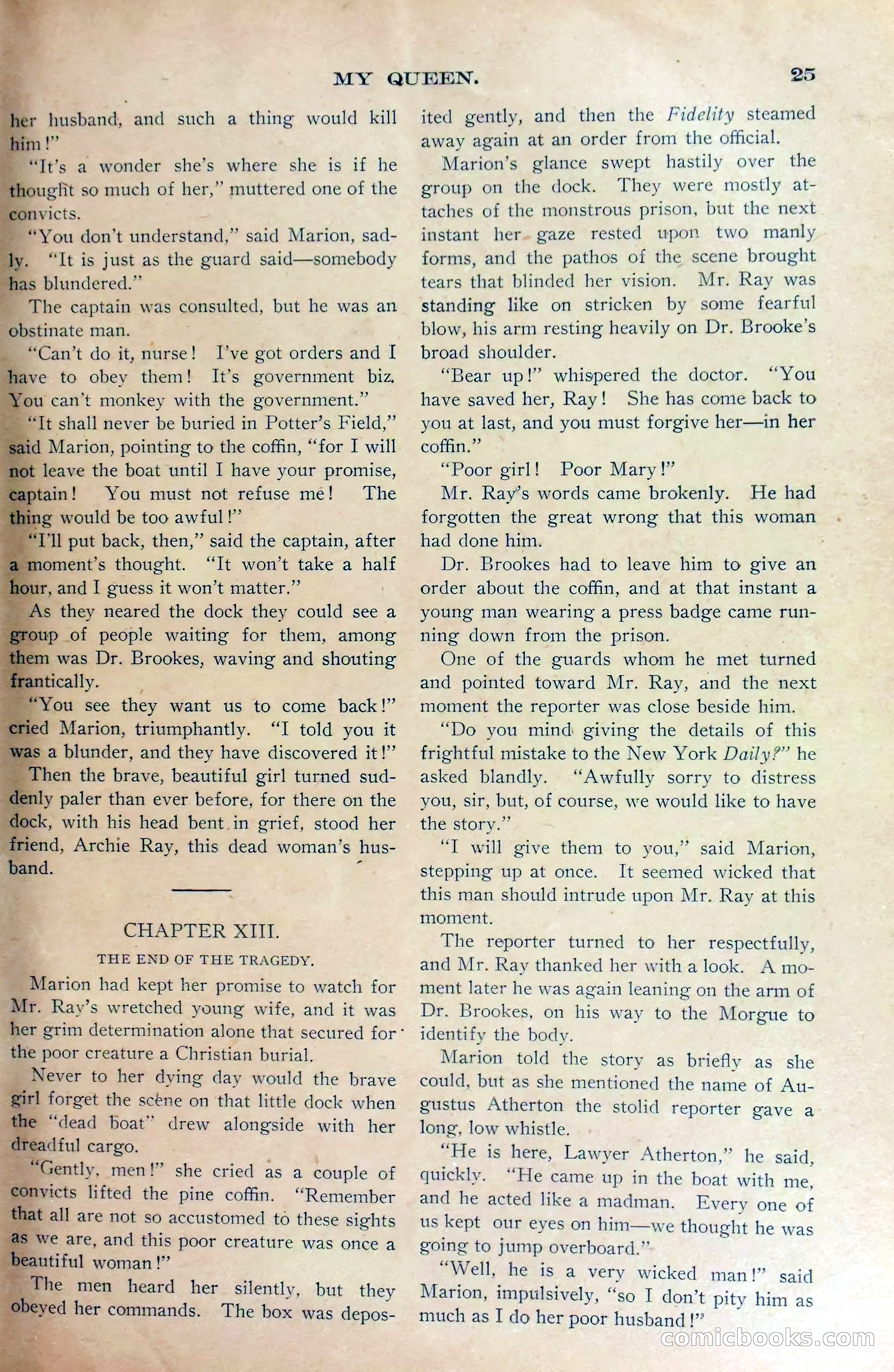 Marion Marlowe's Noble Work, or, The Tragedy at the Hospital — page 27 of 38