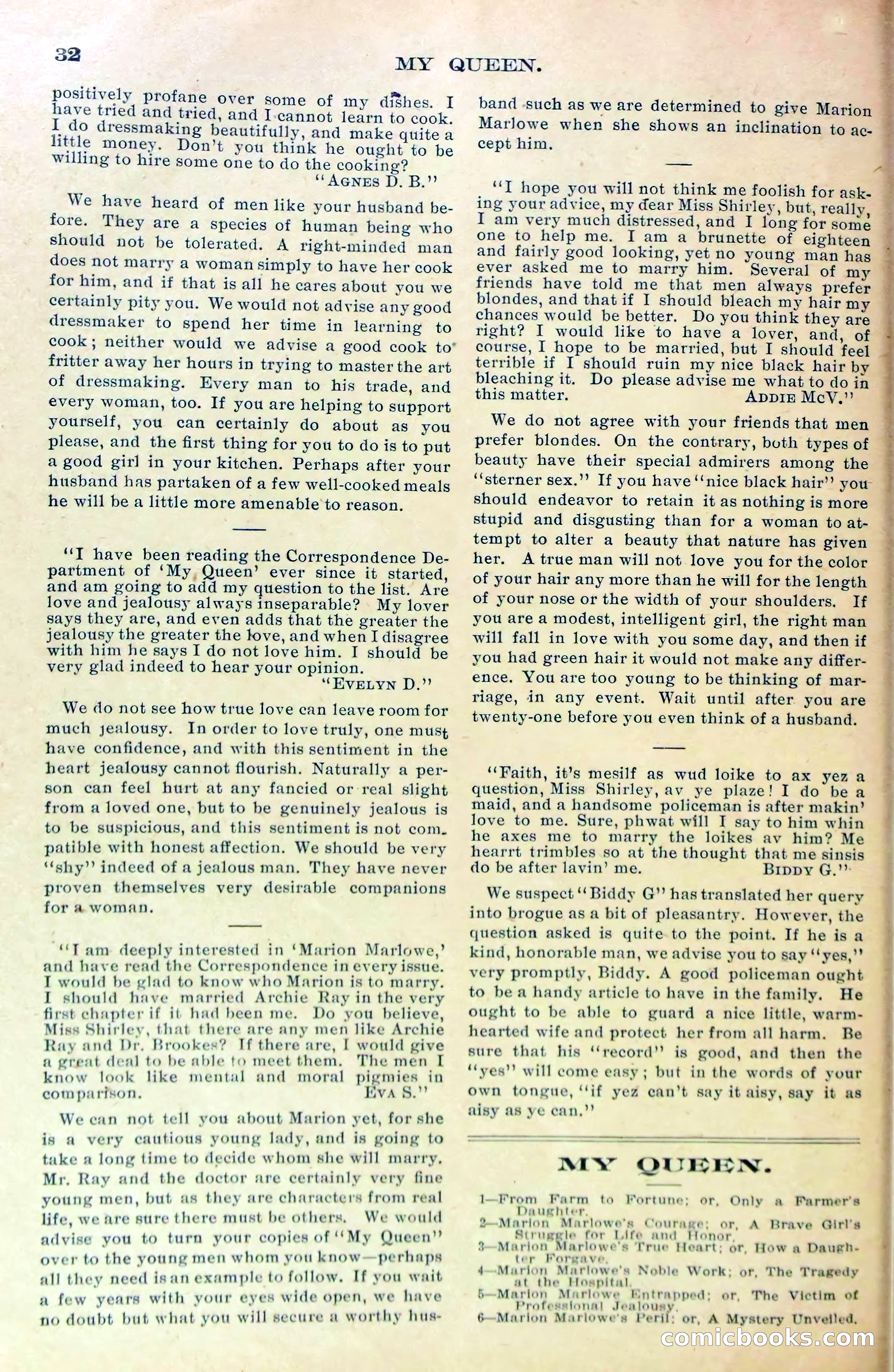 Marion Marlowe's Noble Work, or, The Tragedy at the Hospital — page 34 of 38