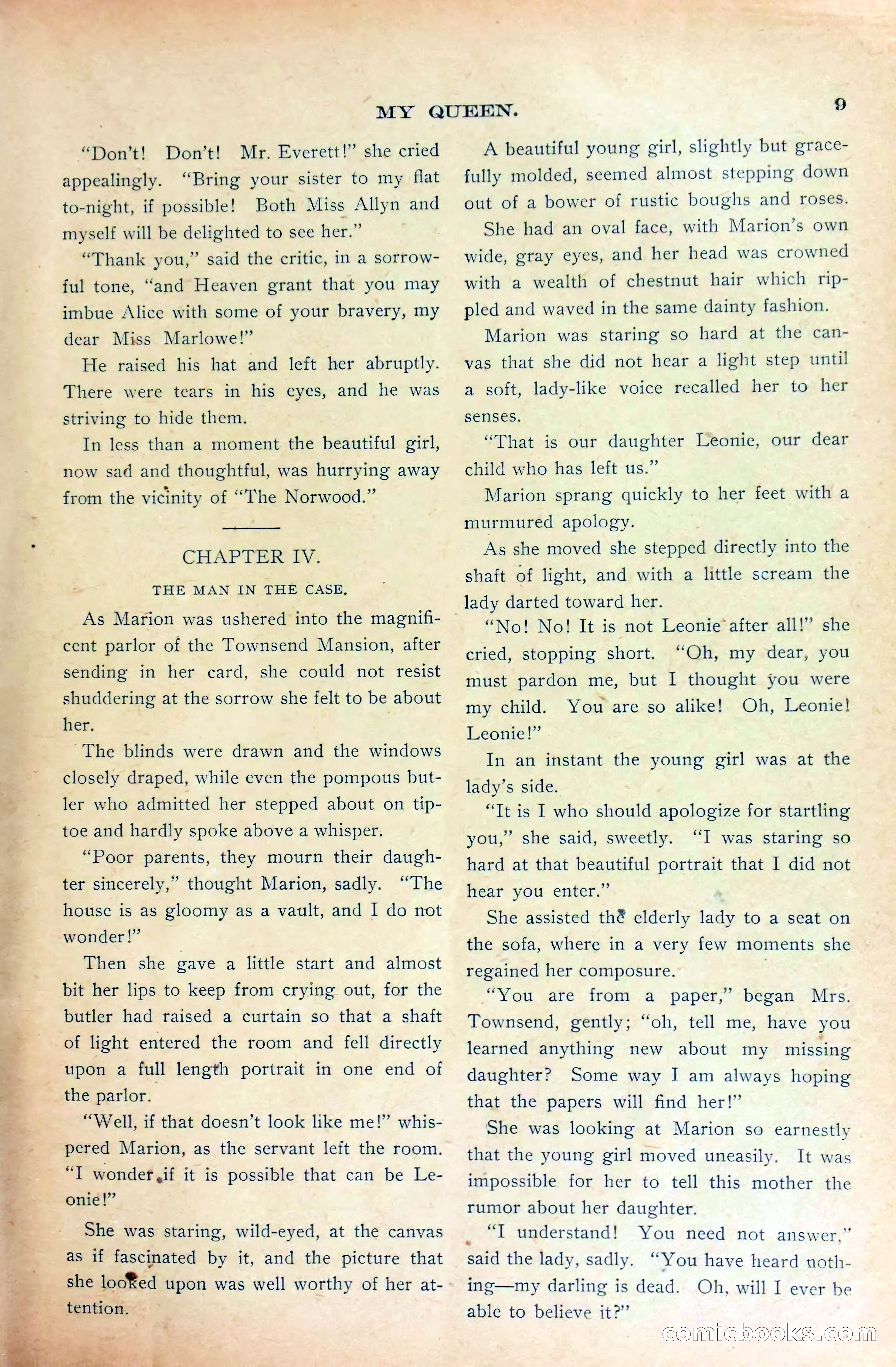 Marion Marlowe's Peril, or, A Mystery Unveiled — page 11 of 38