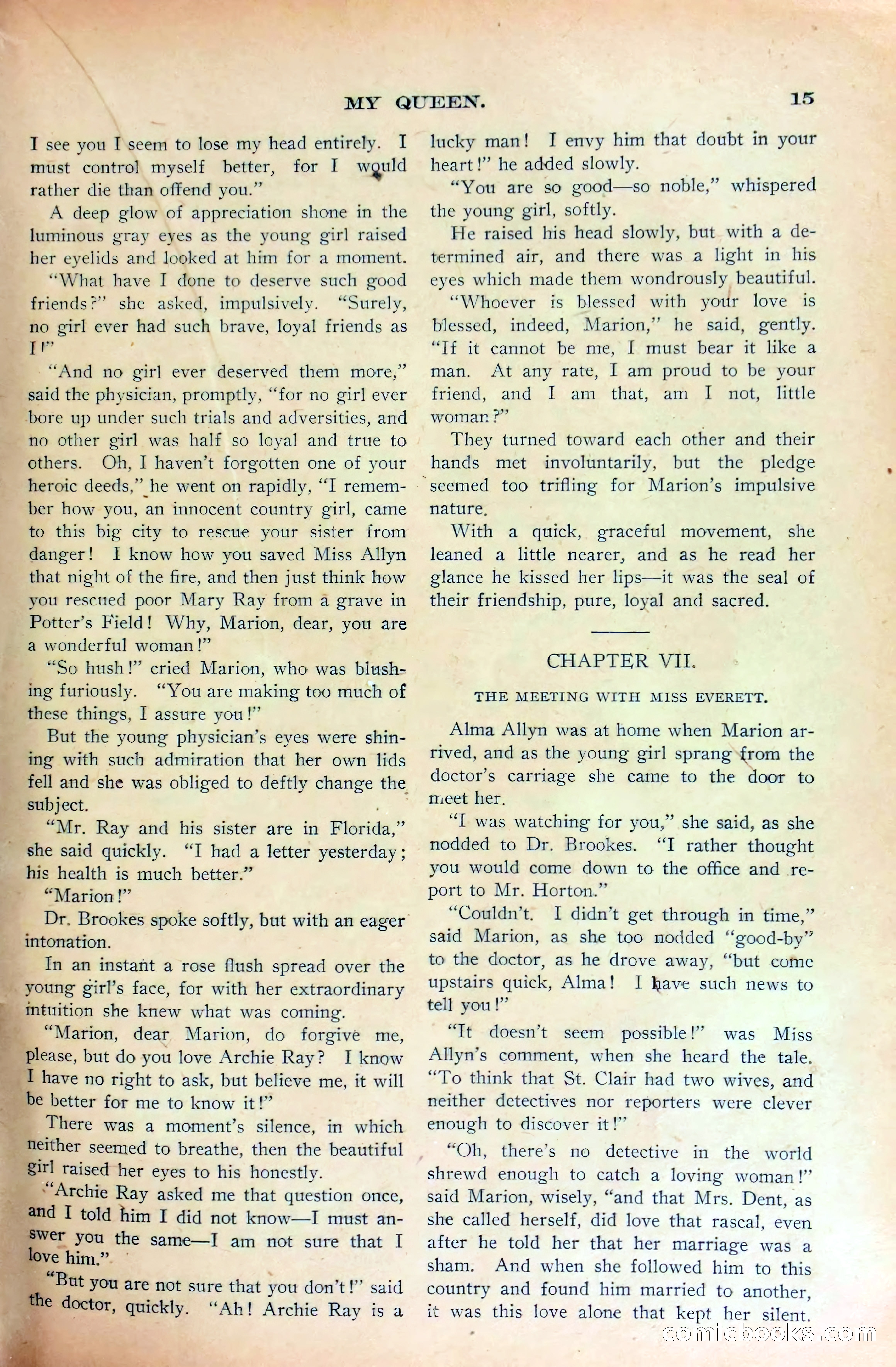 Marion Marlowe's Peril, or, A Mystery Unveiled — page 17 of 38