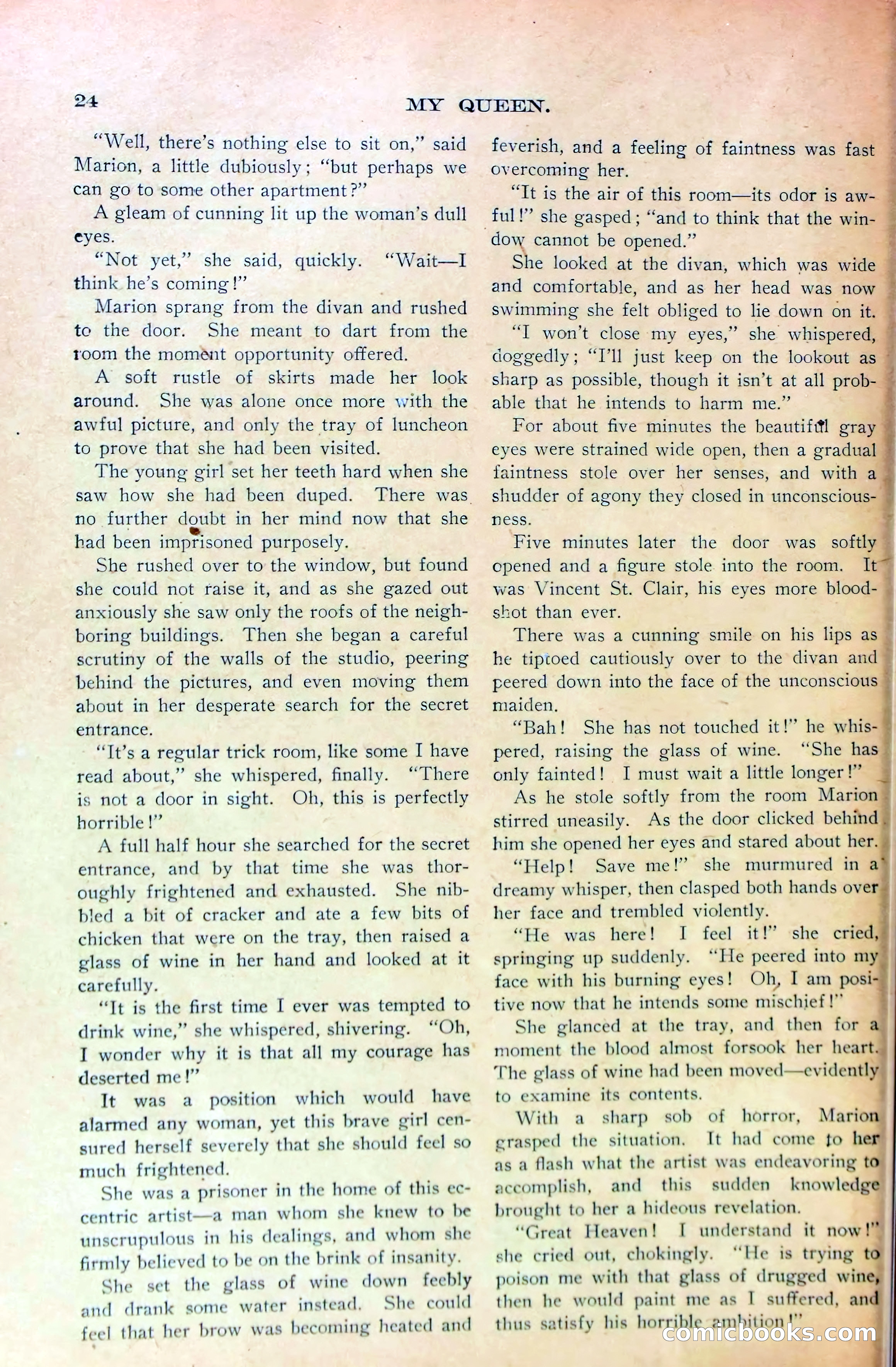 Marion Marlowe's Peril, or, A Mystery Unveiled — page 26 of 38