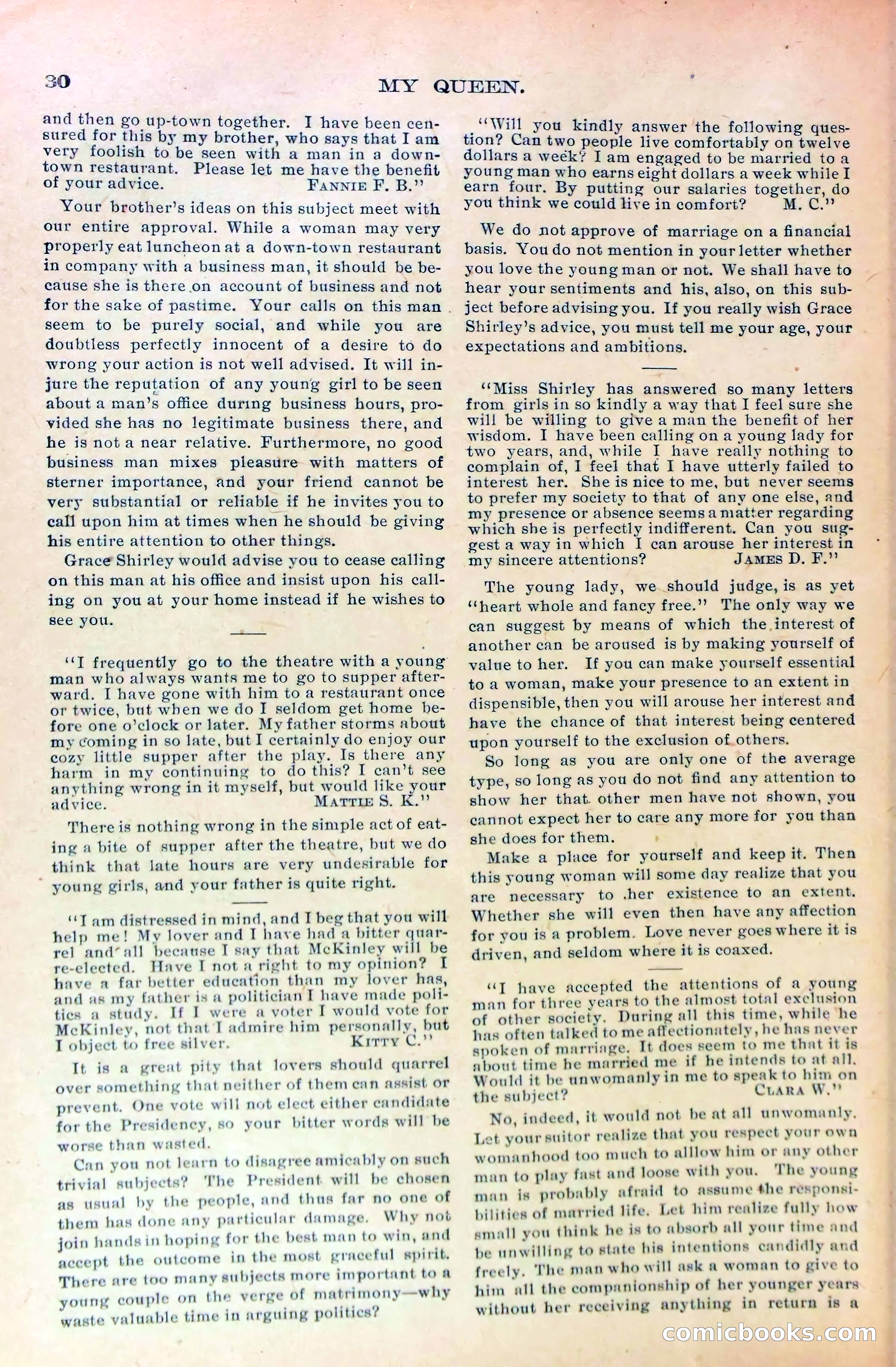 Marion Marlowe's Peril, or, A Mystery Unveiled — page 32 of 38