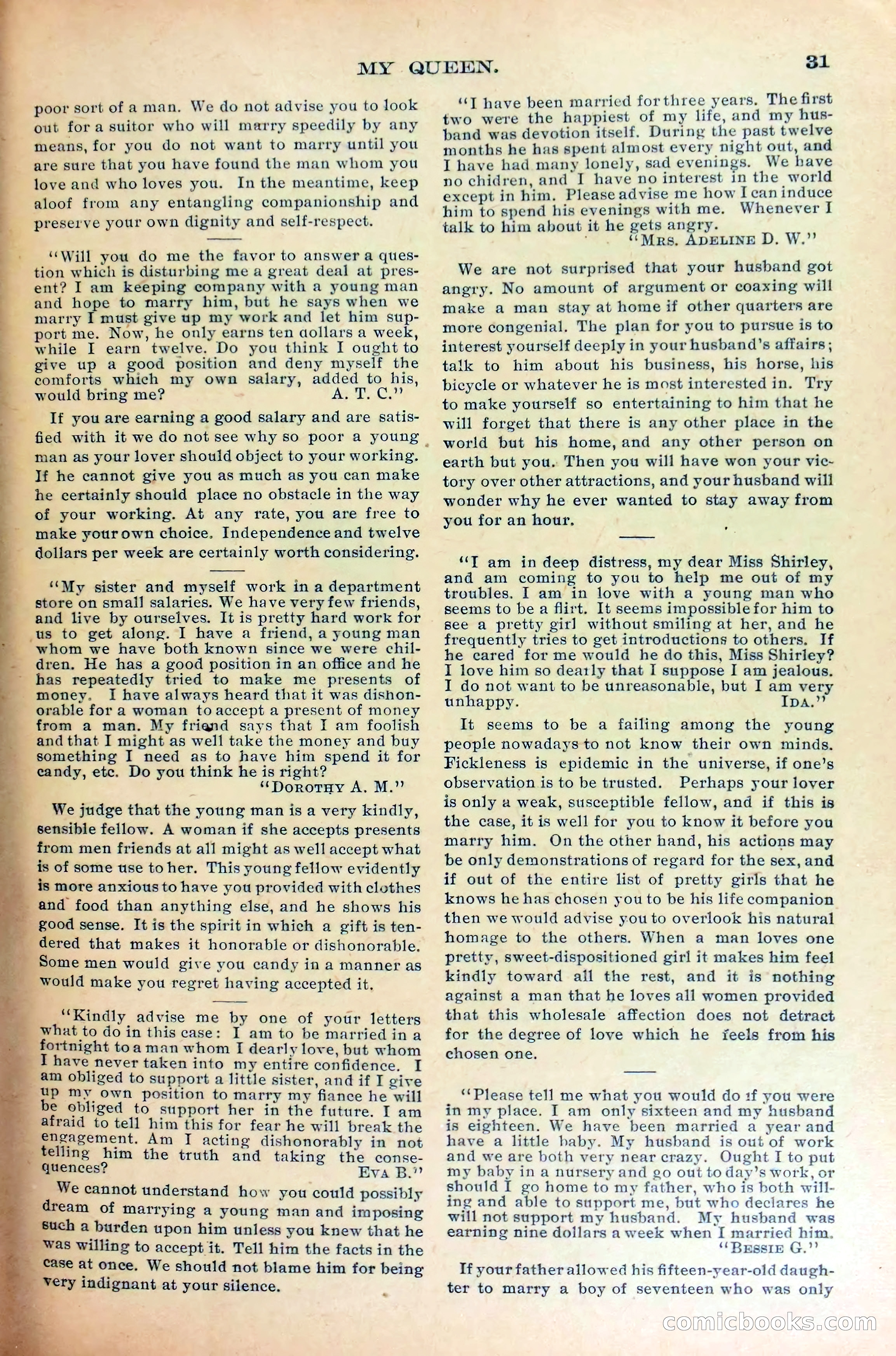 Marion Marlowe's Peril, or, A Mystery Unveiled — page 33 of 38