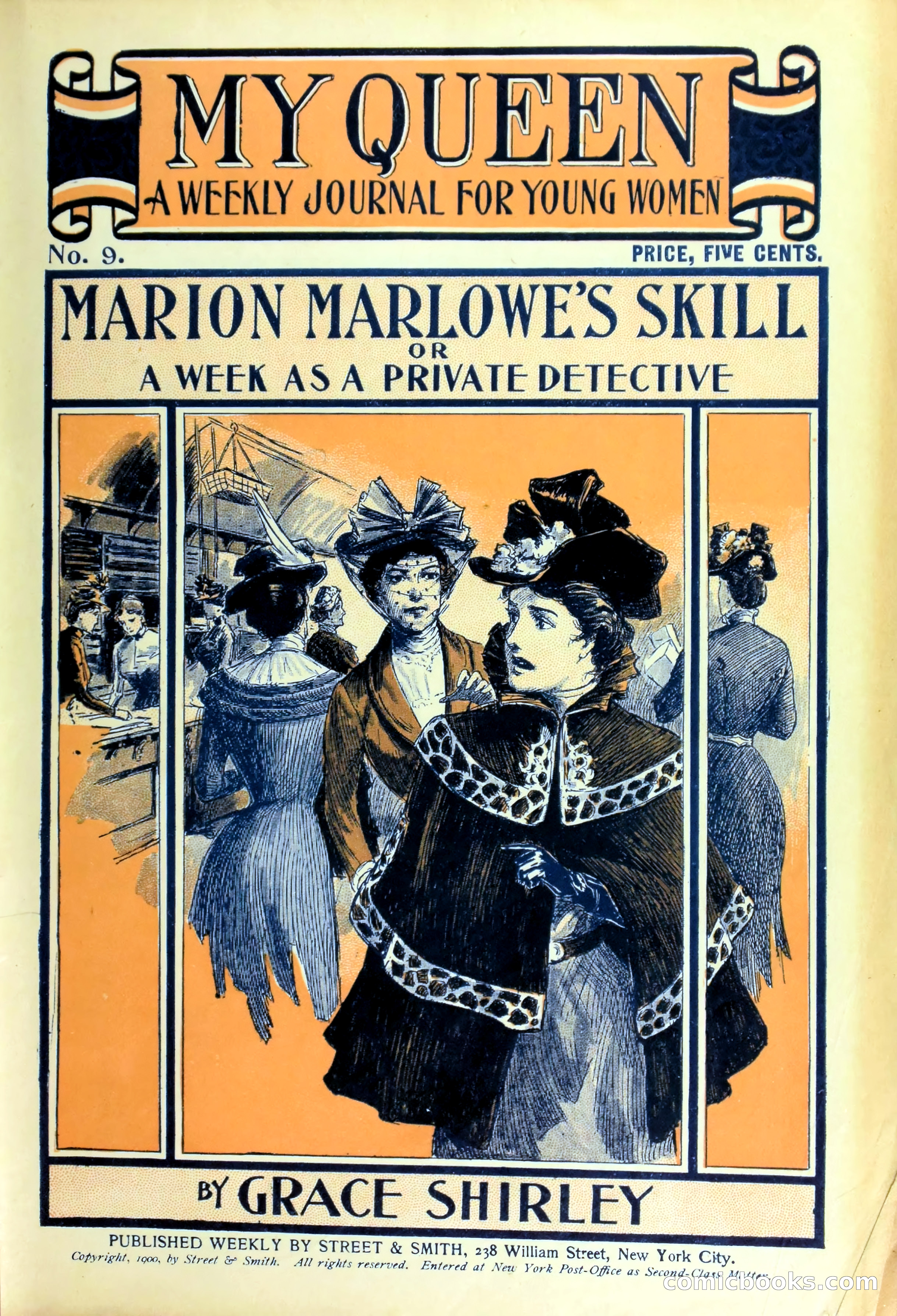 Marion Marlowe's Skill, or, A Week as a Private Detective