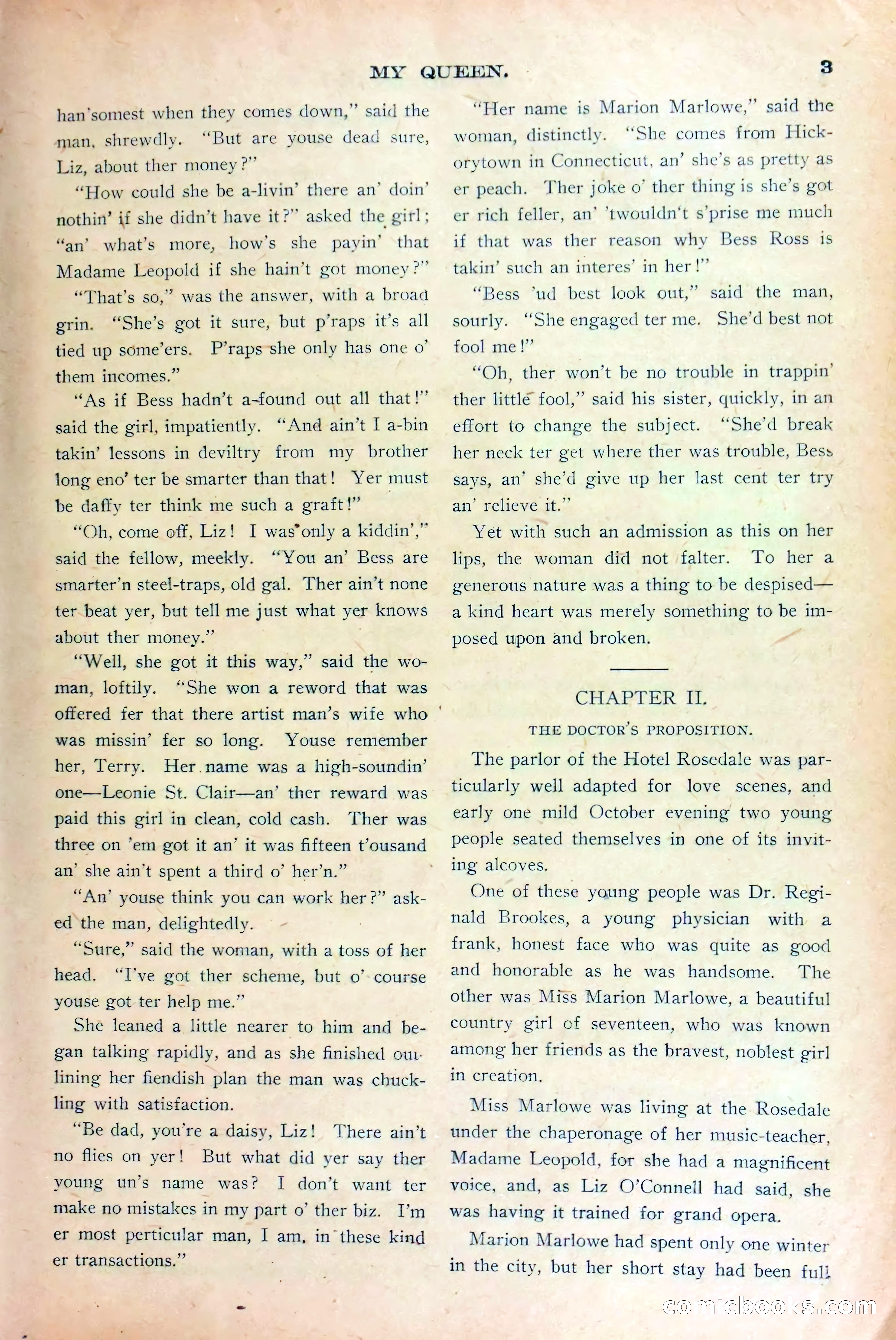 Marion Marlowe's Skill, or, A Week as a Private Detective — page 5 of 38