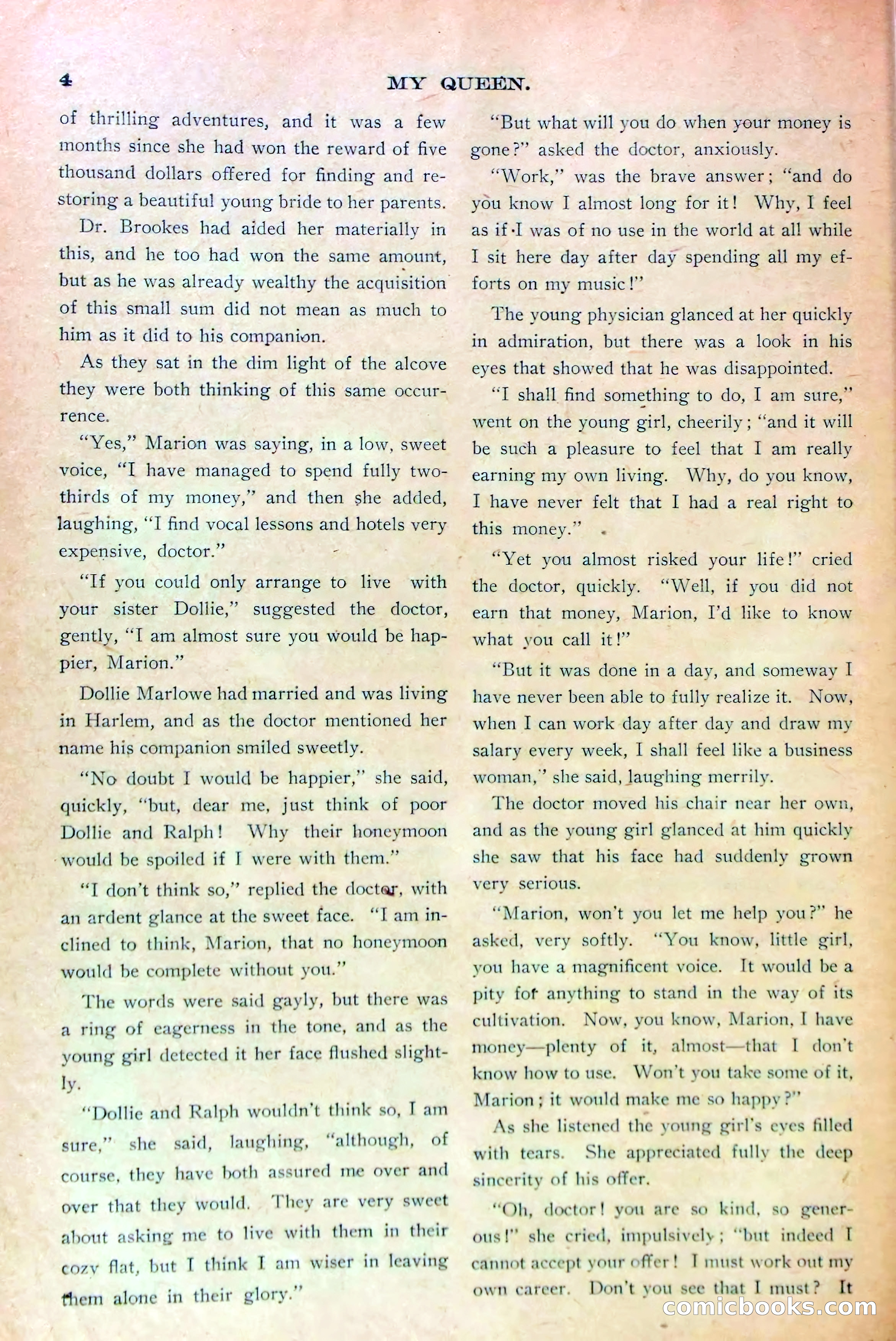 Marion Marlowe's Skill, or, A Week as a Private Detective — page 6 of 38