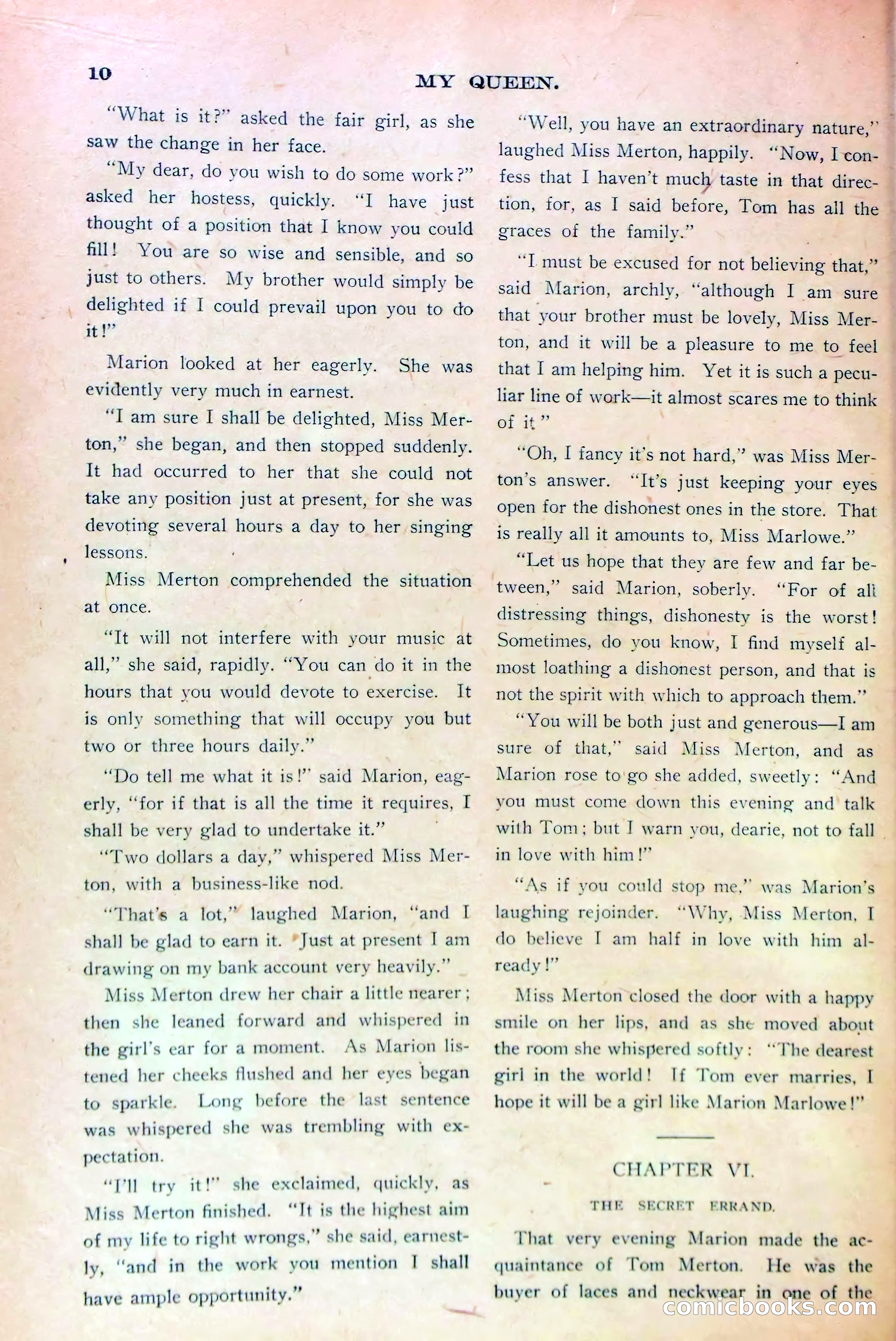Marion Marlowe's Skill, or, A Week as a Private Detective — page 12 of 38