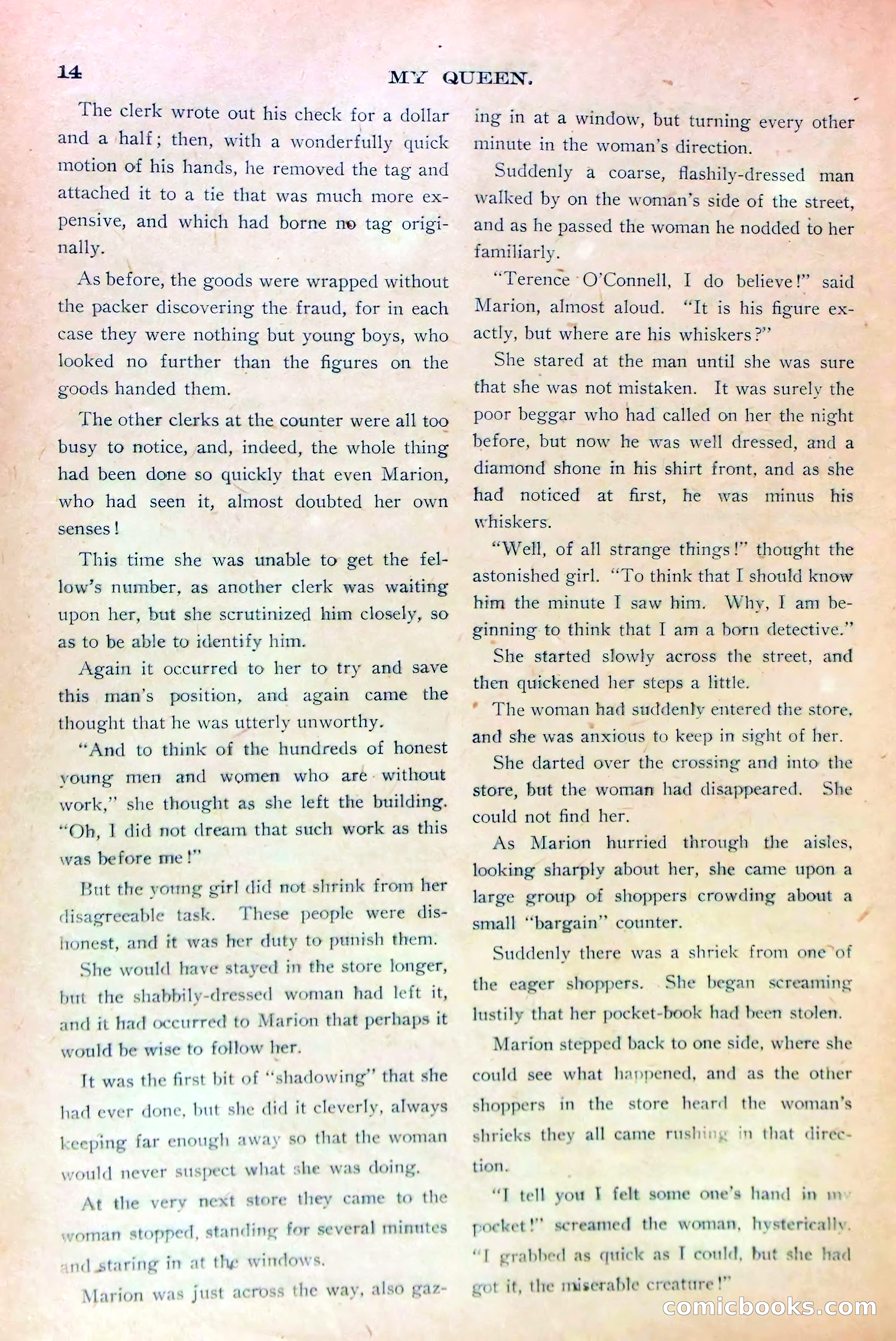 Marion Marlowe's Skill, or, A Week as a Private Detective — page 16 of 38
