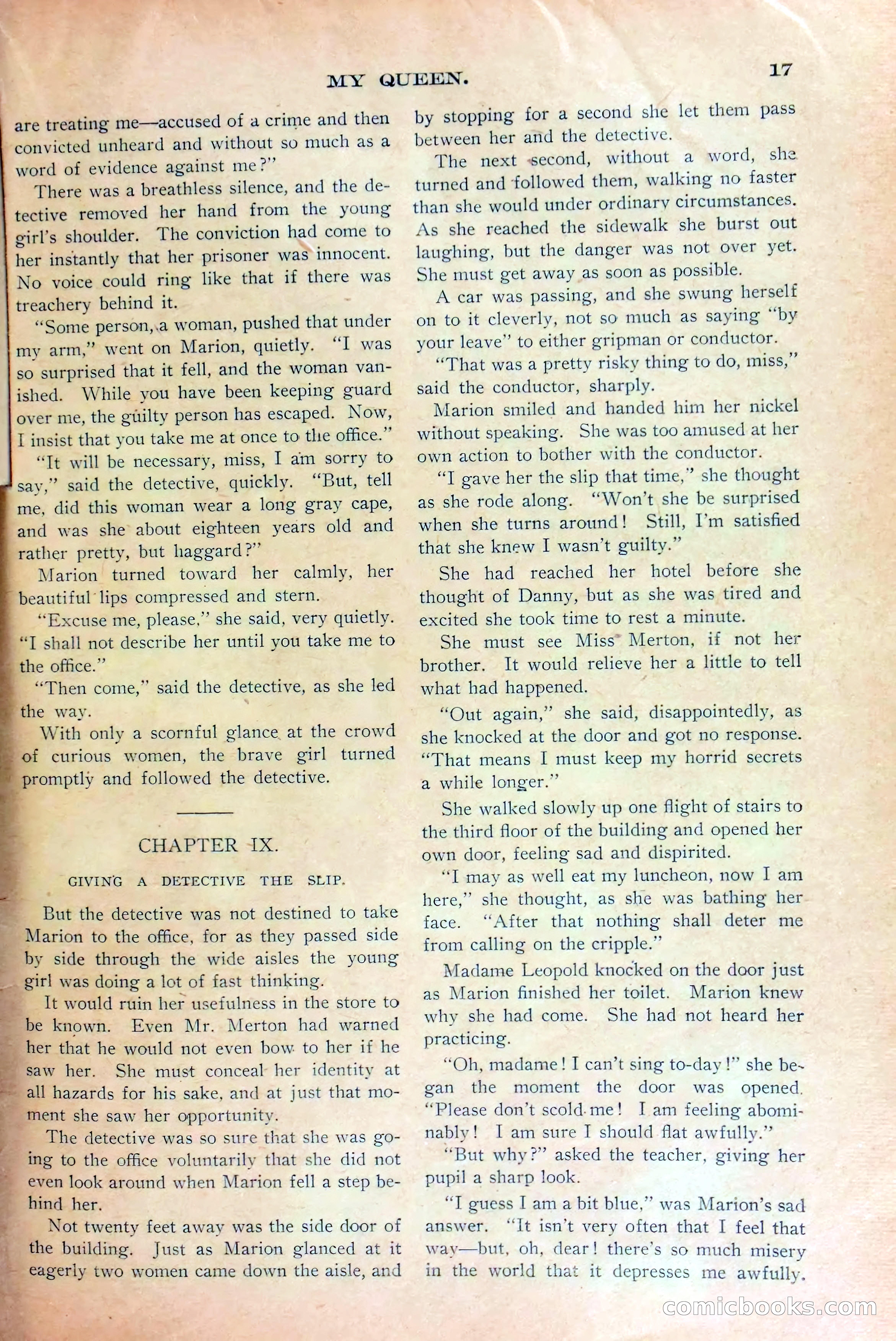 Marion Marlowe's Skill, or, A Week as a Private Detective — page 19 of 38