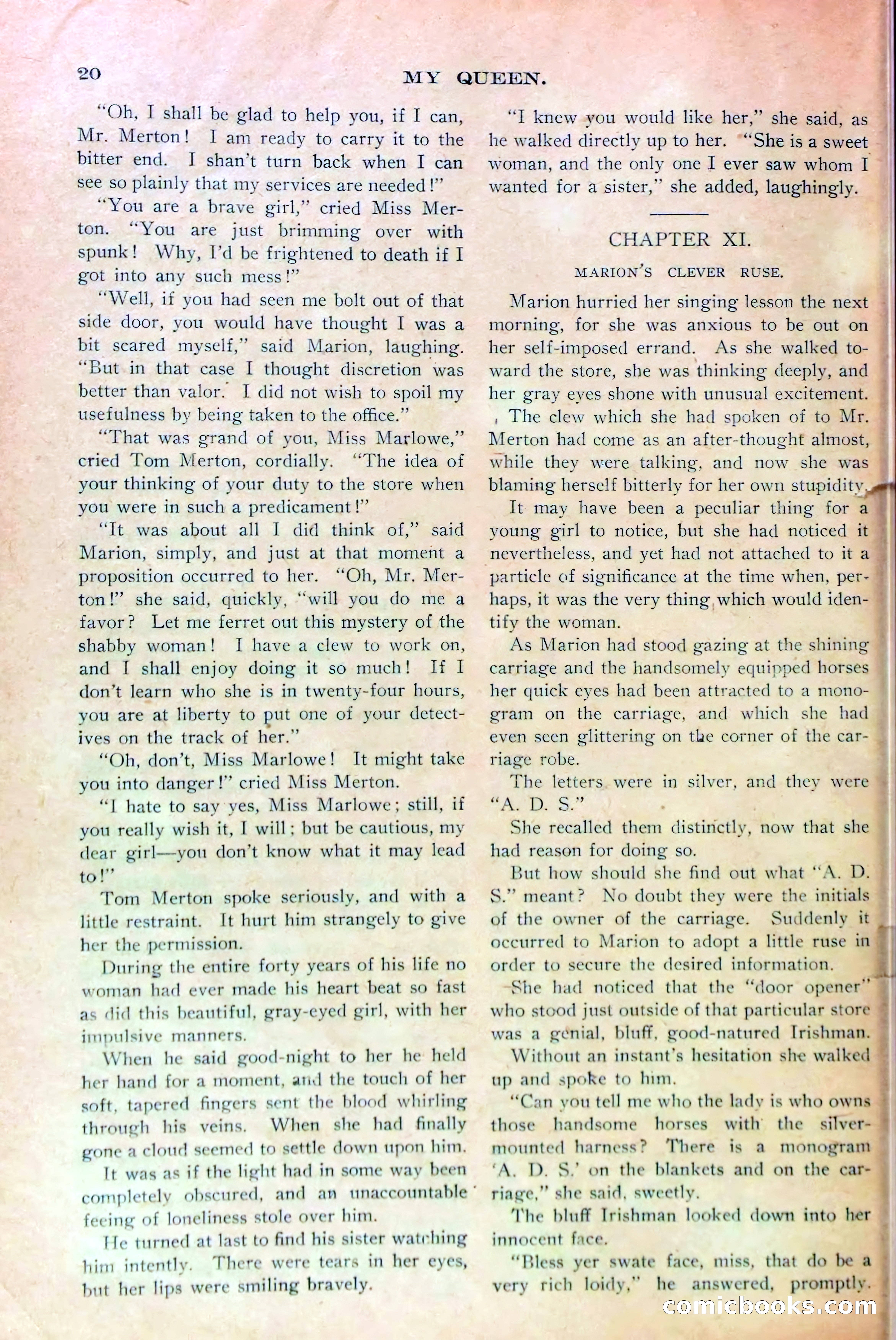 Marion Marlowe's Skill, or, A Week as a Private Detective — page 22 of 38