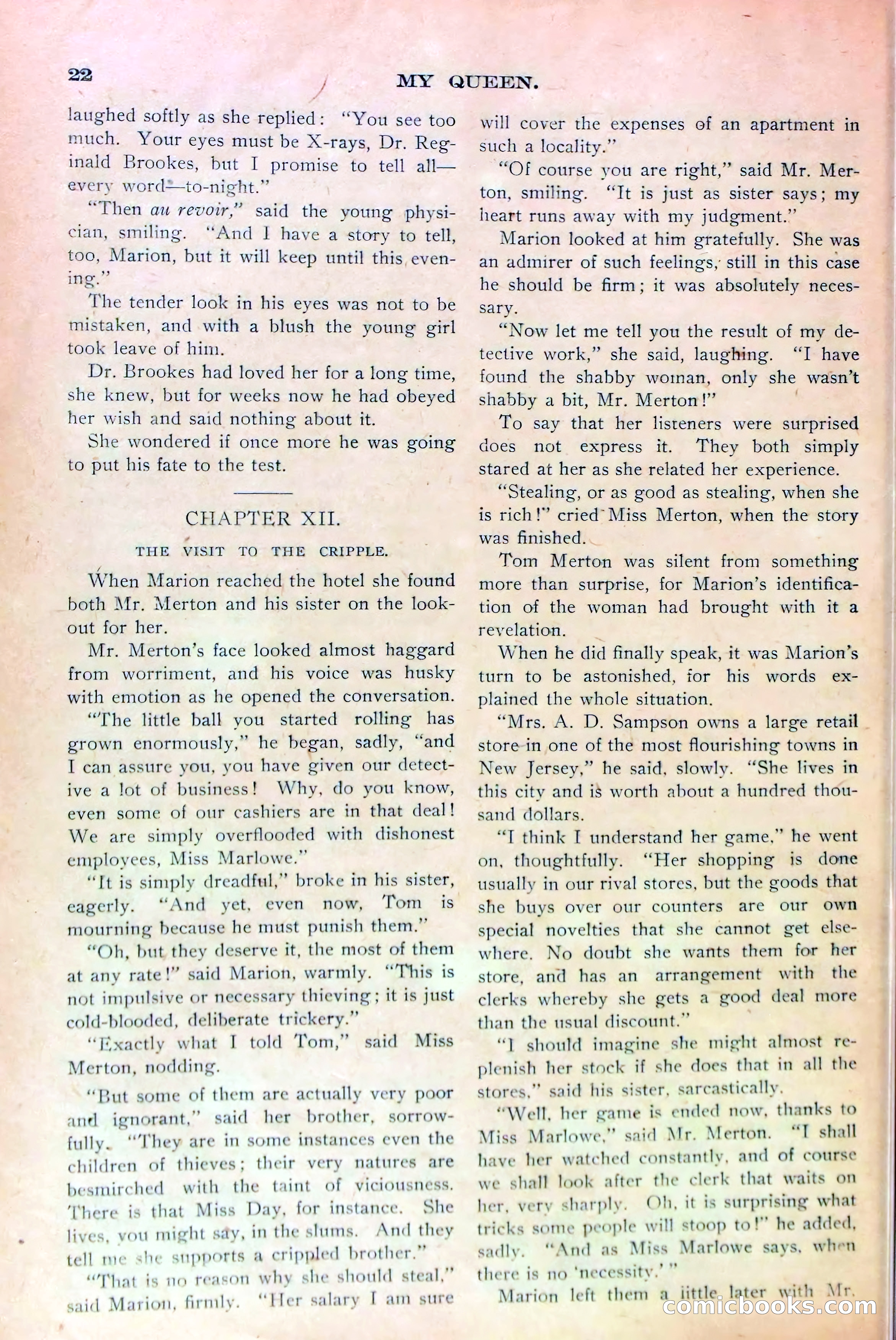 Marion Marlowe's Skill, or, A Week as a Private Detective — page 24 of 38