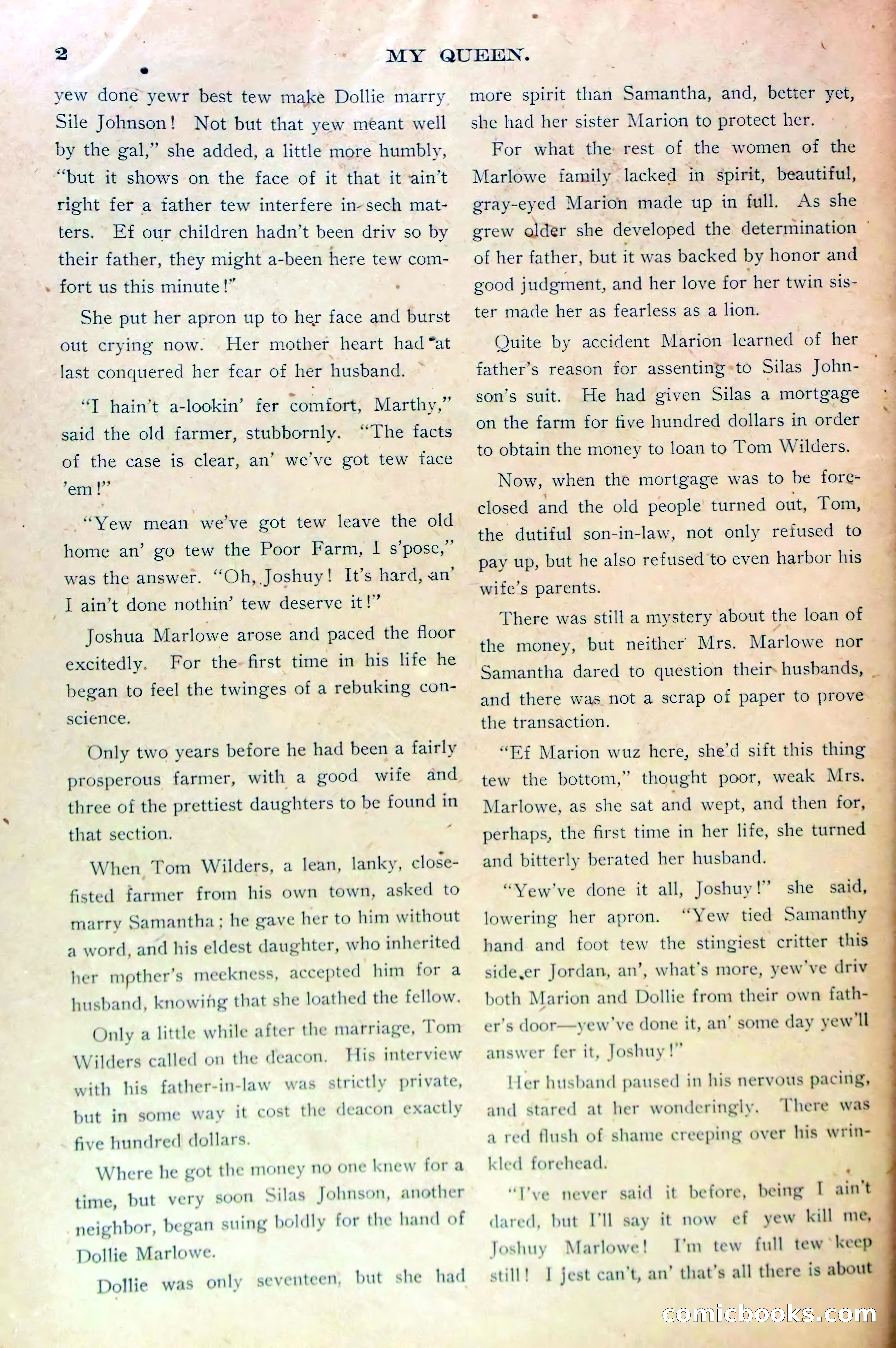 Marion Marlowe's True Heart, or, How a Daughter Forgave — page 4 of 38