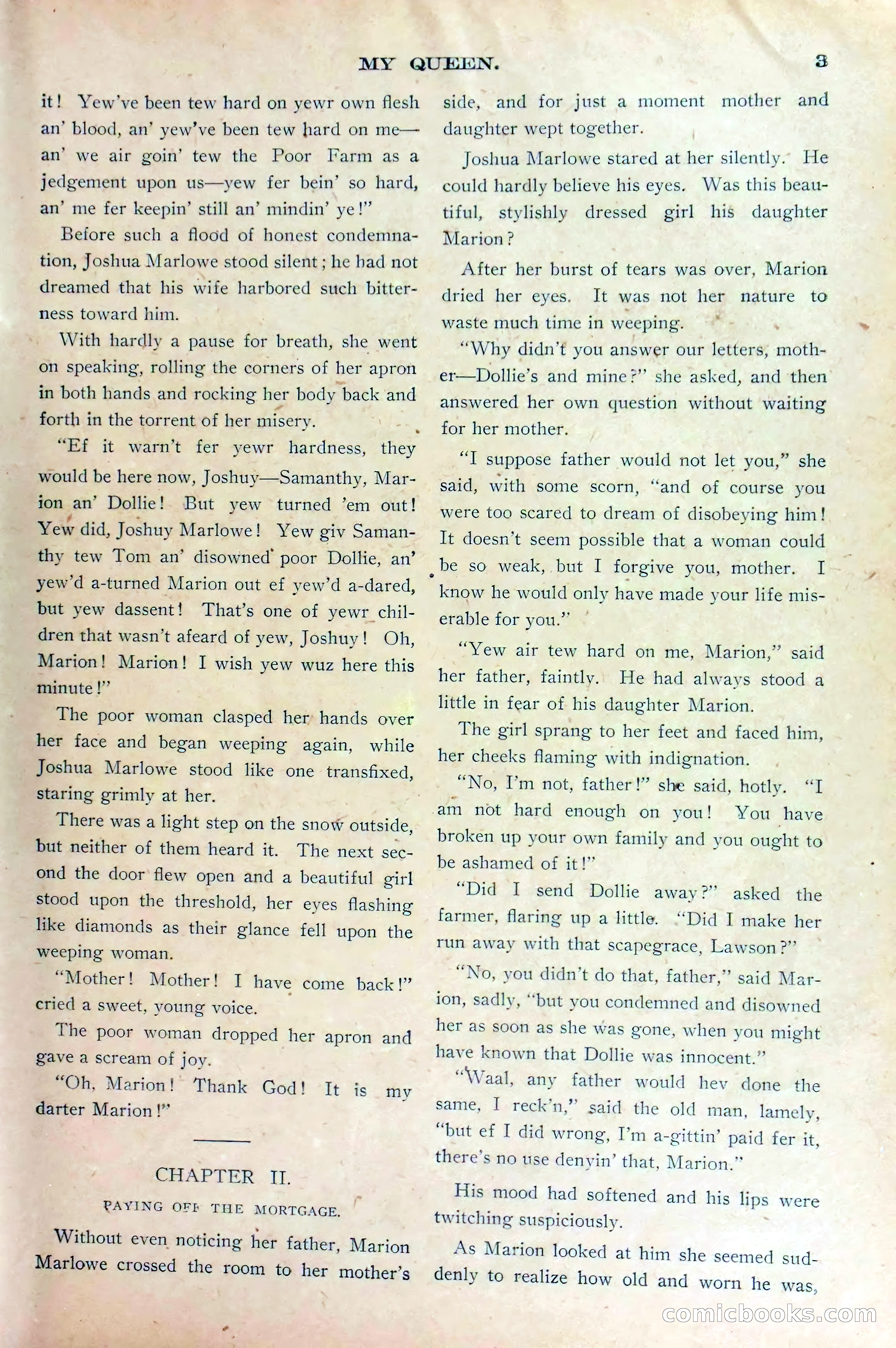 Marion Marlowe's True Heart, or, How a Daughter Forgave — page 5 of 38