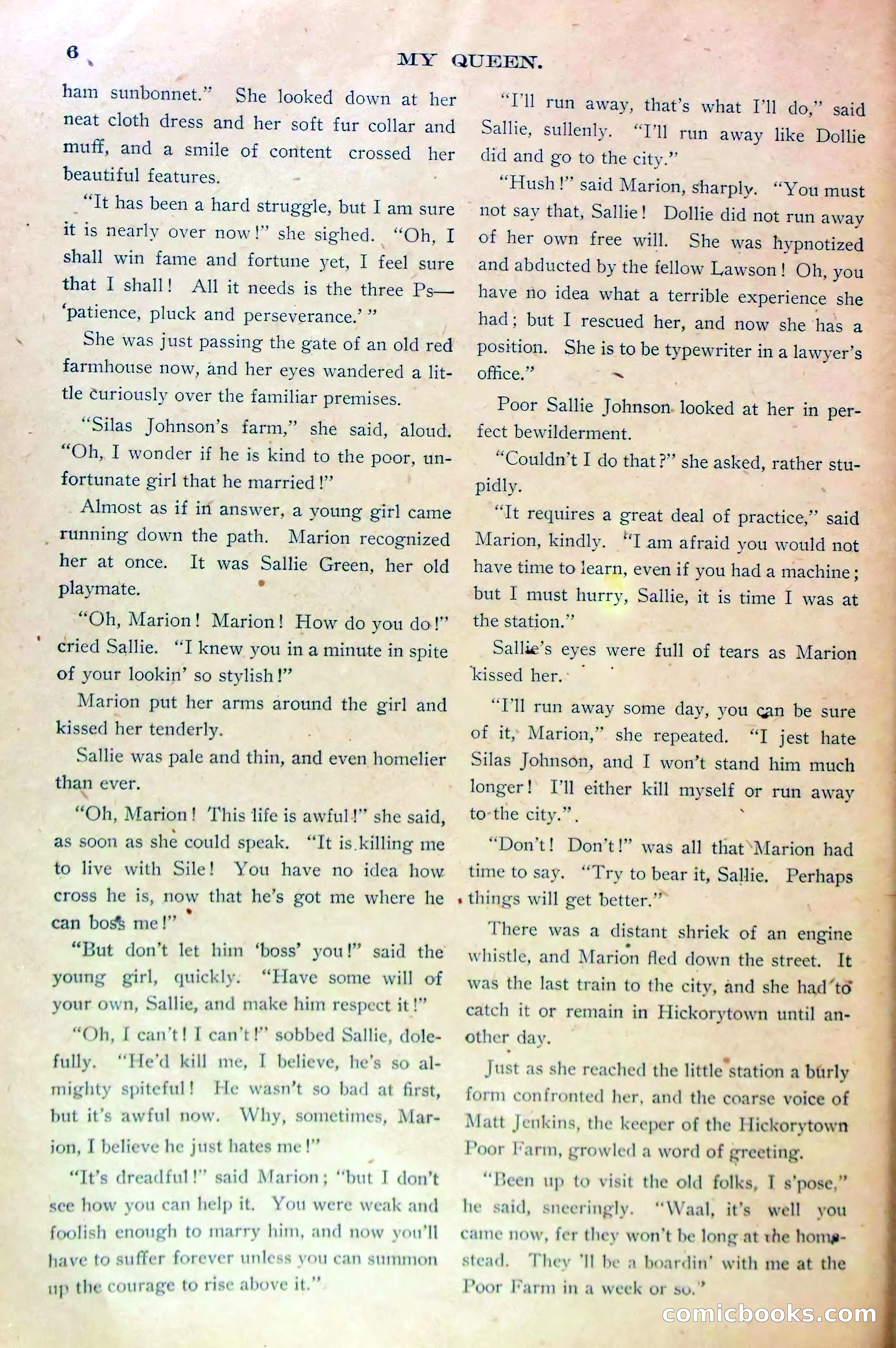 Marion Marlowe's True Heart, or, How a Daughter Forgave — page 8 of 38
