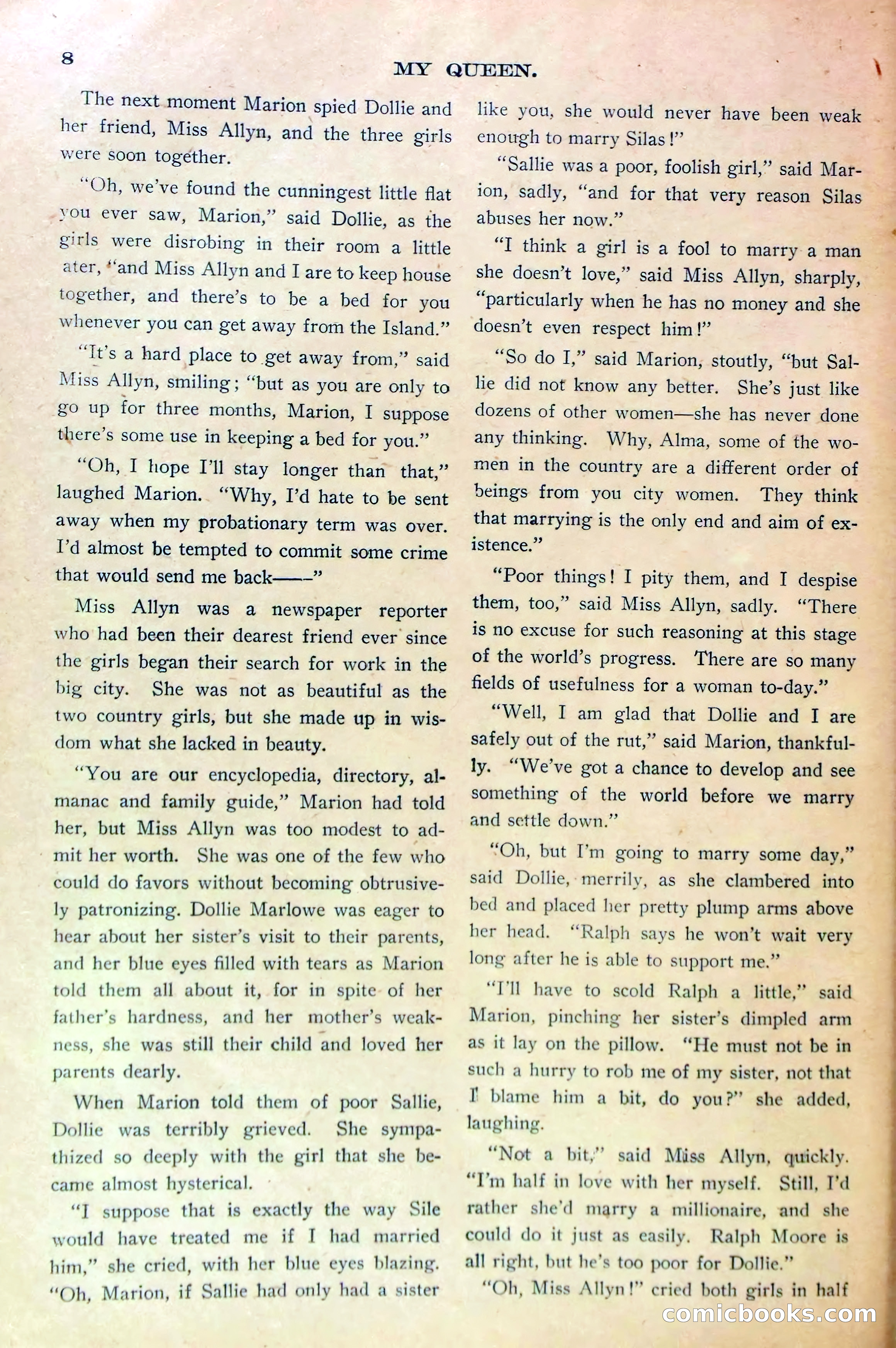 Marion Marlowe's True Heart, or, How a Daughter Forgave — page 10 of 38