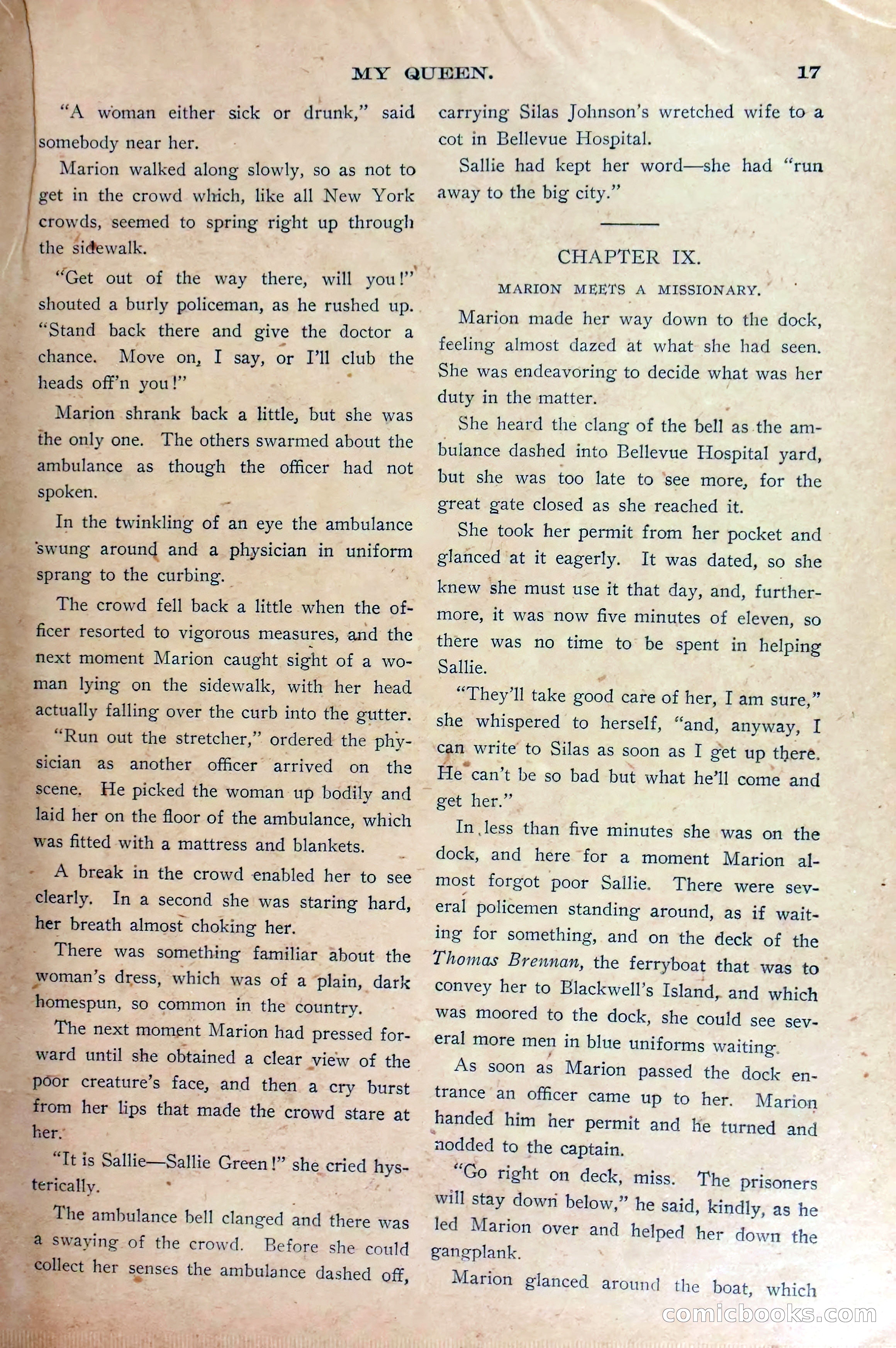 Marion Marlowe's True Heart, or, How a Daughter Forgave — page 19 of 38