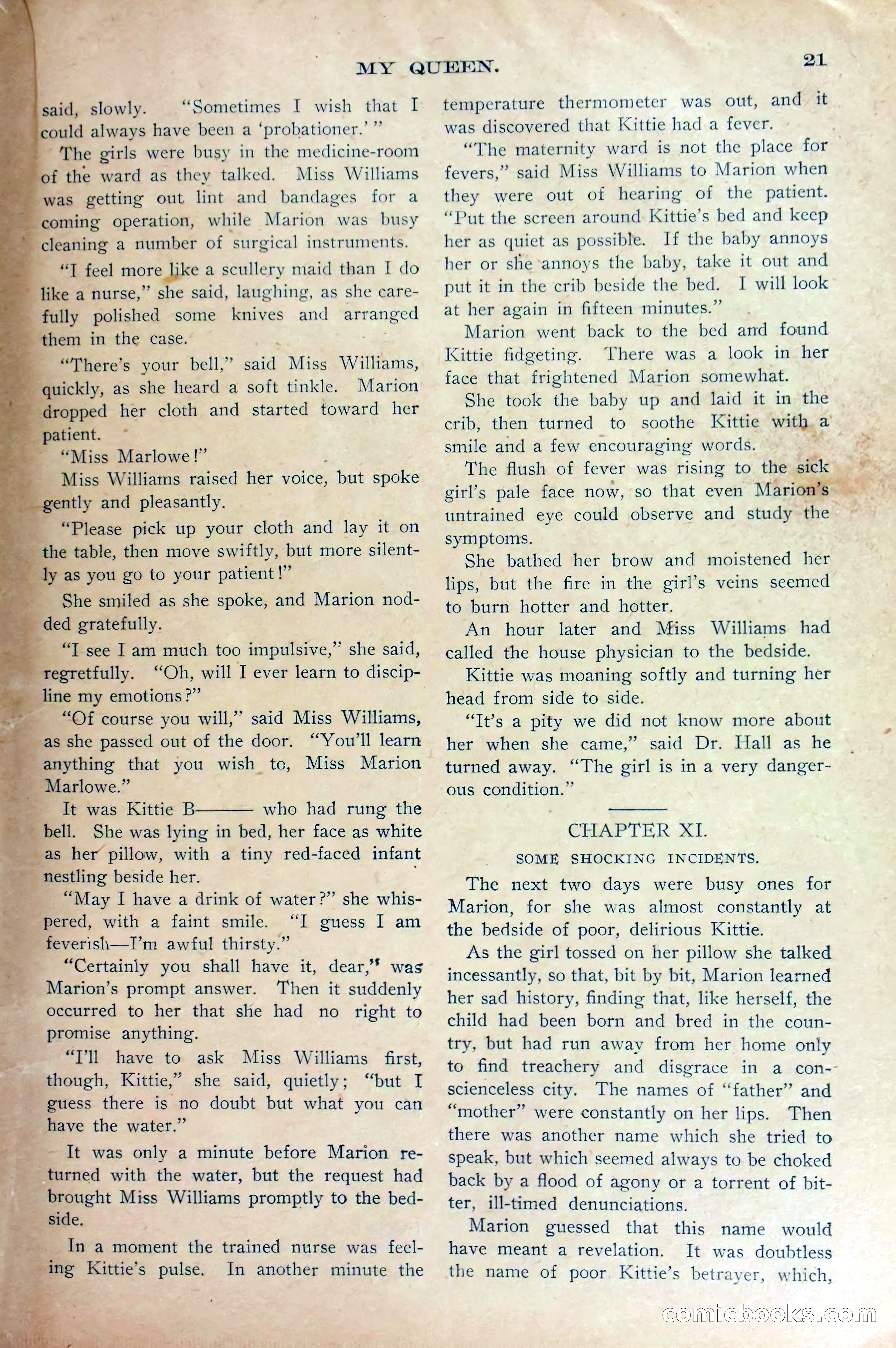 Marion Marlowe's True Heart, or, How a Daughter Forgave — page 23 of 38