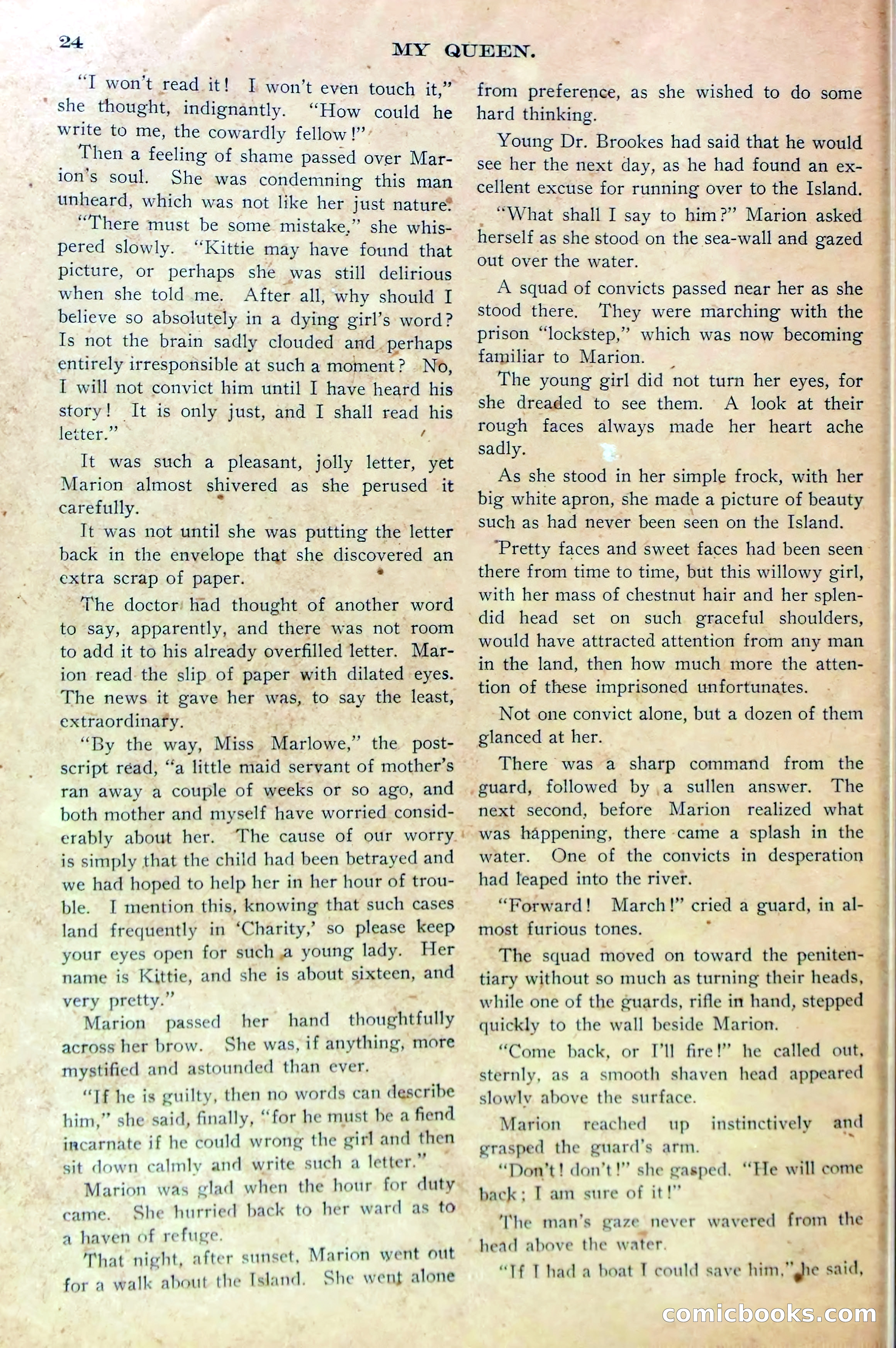Marion Marlowe's True Heart, or, How a Daughter Forgave — page 26 of 38
