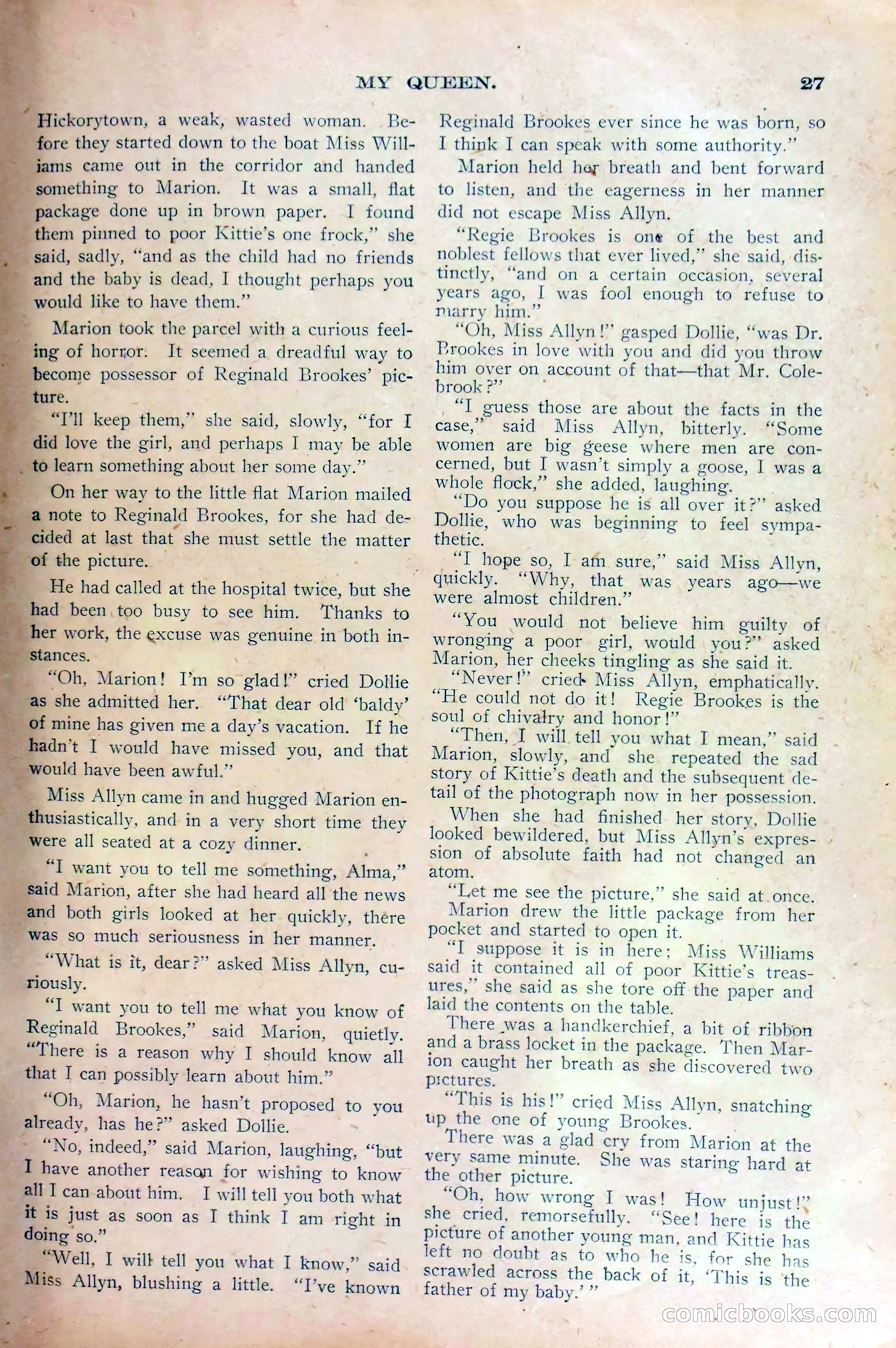 Marion Marlowe's True Heart, or, How a Daughter Forgave — page 29 of 38