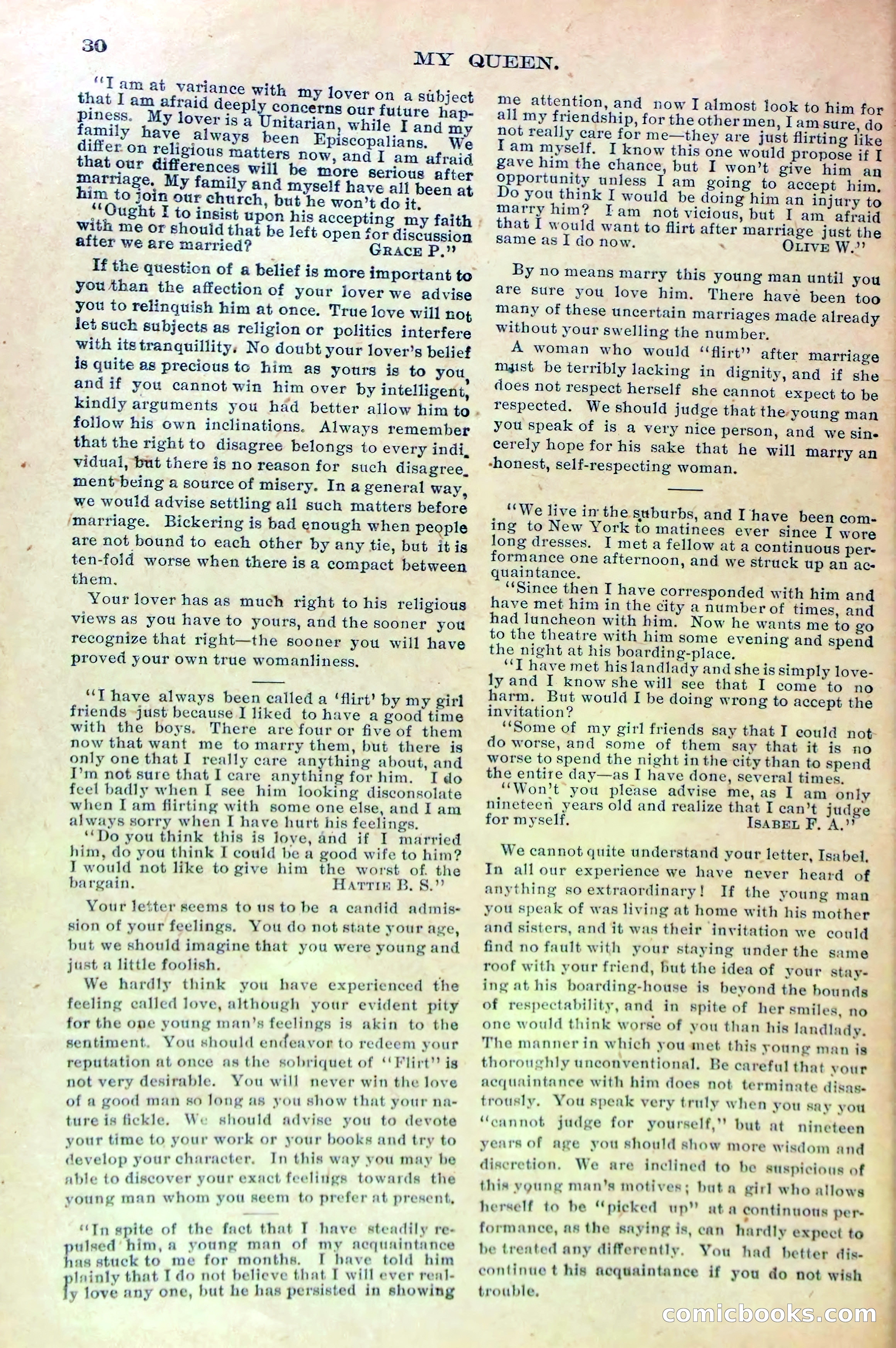 Marion Marlowe's True Heart, or, How a Daughter Forgave — page 32 of 38