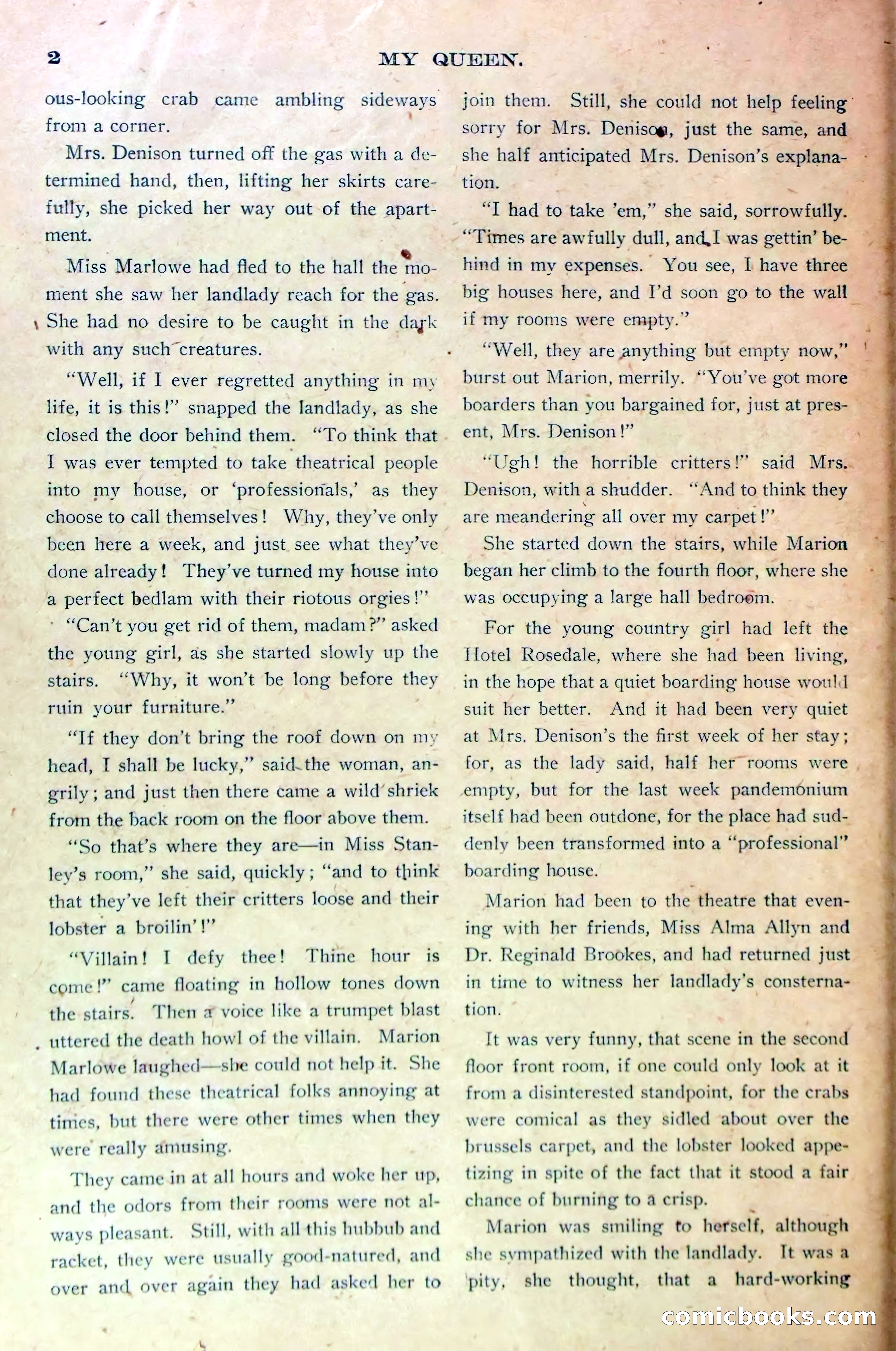 Marion Marlowe's Triumph, or, In Spite of Her Enemies — page 4 of 36