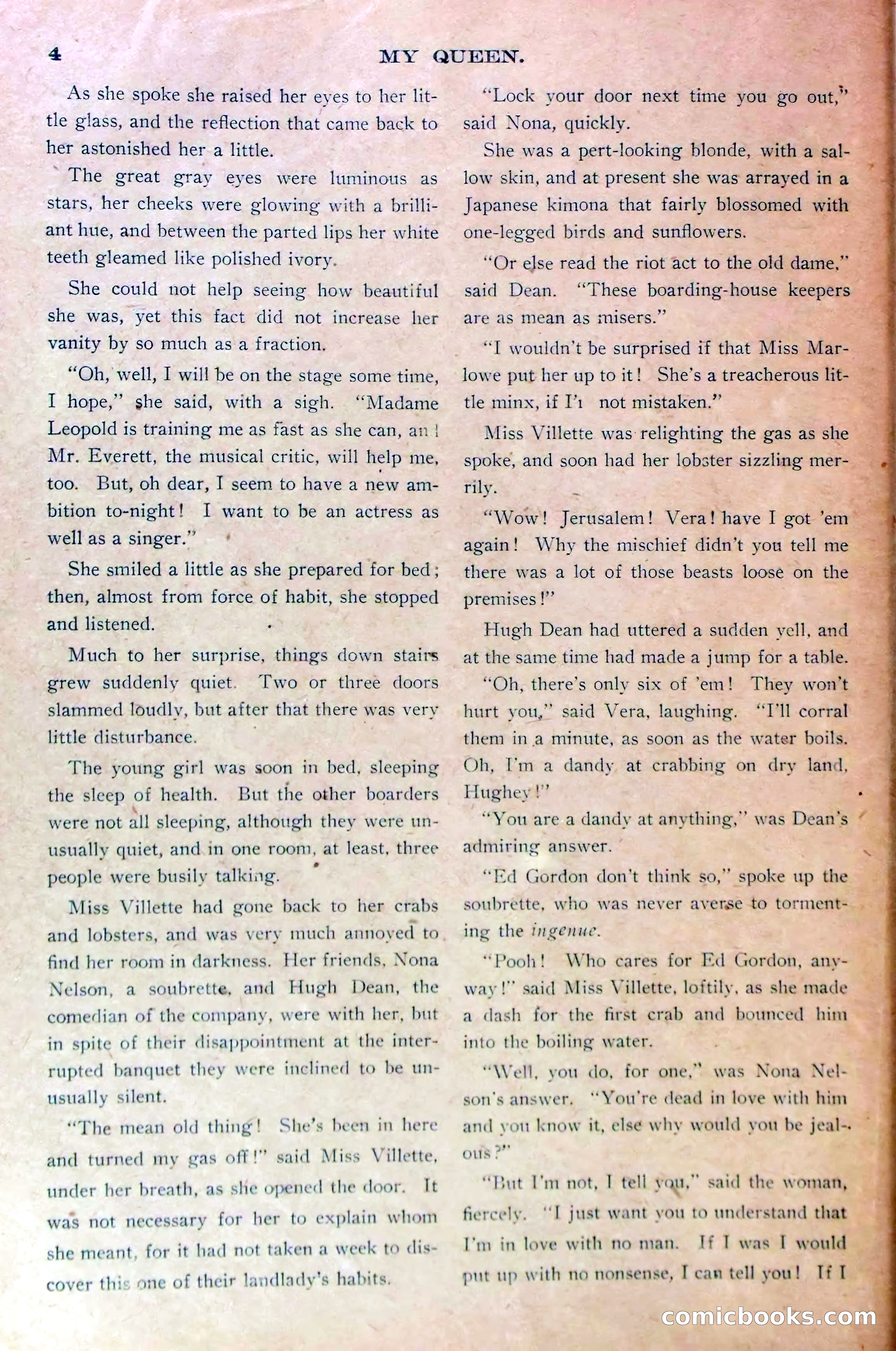 Marion Marlowe's Triumph, or, In Spite of Her Enemies — page 6 of 36