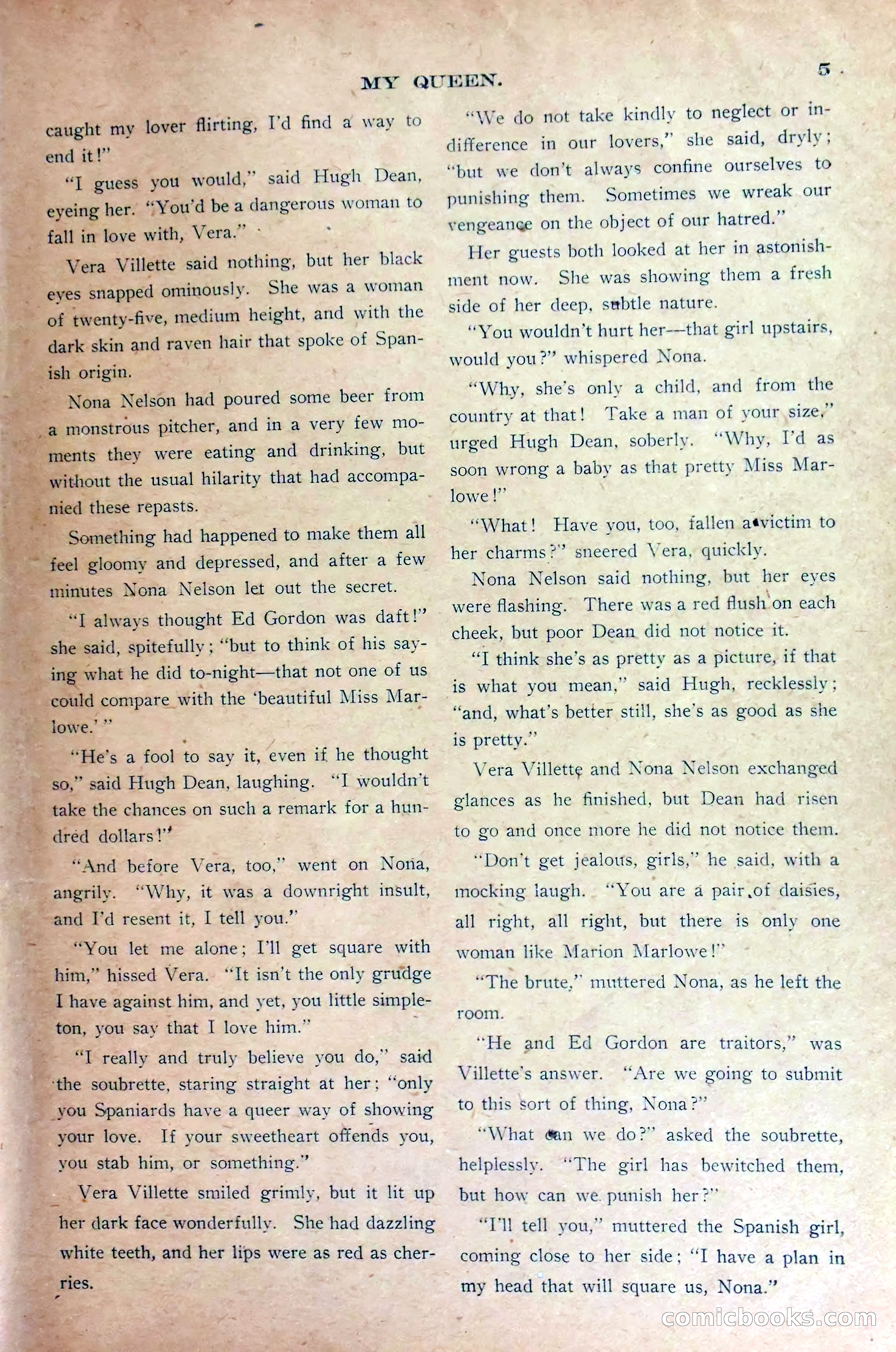 Marion Marlowe's Triumph, or, In Spite of Her Enemies — page 7 of 36