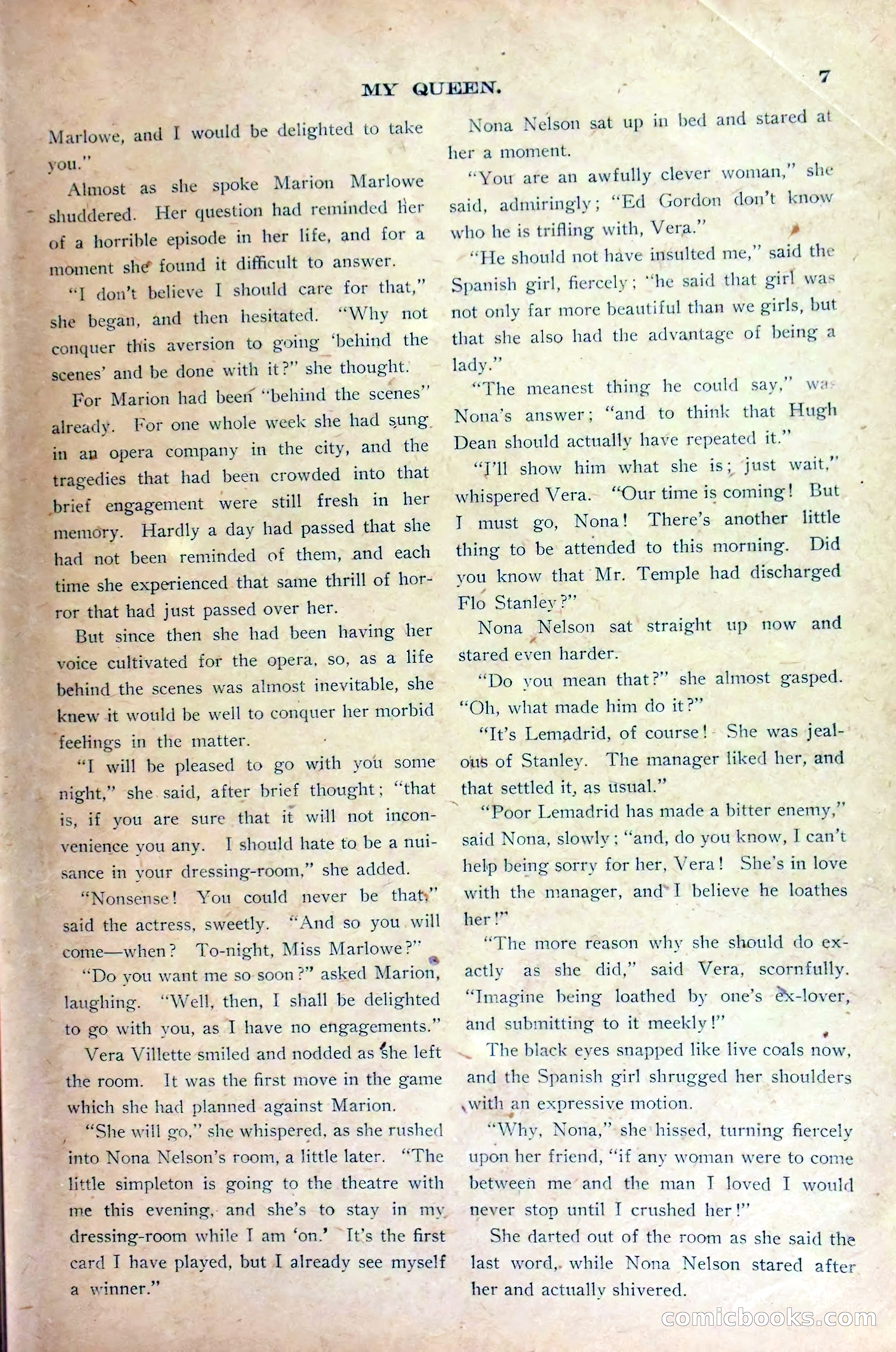 Marion Marlowe's Triumph, or, In Spite of Her Enemies — page 9 of 36