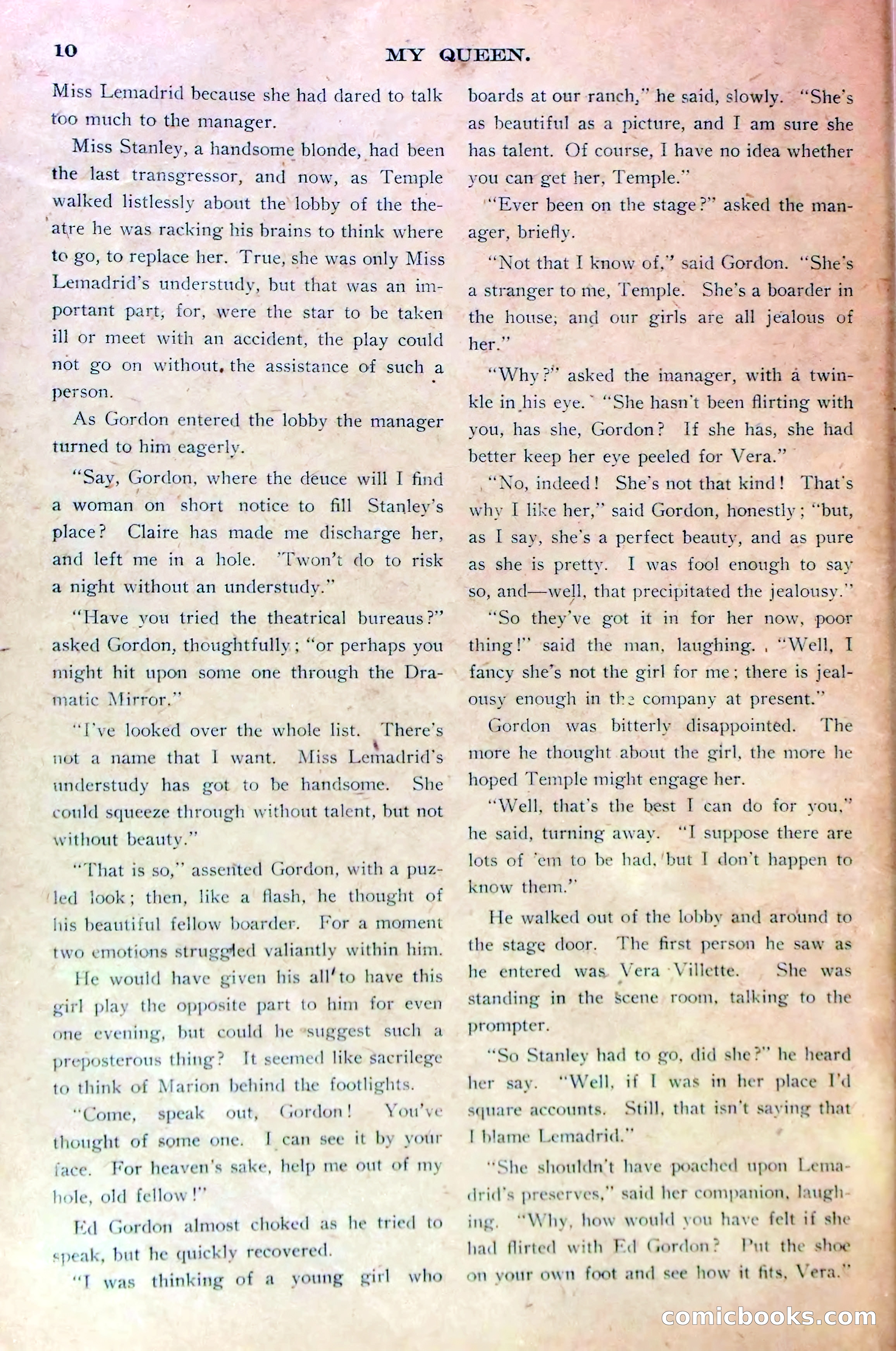 Marion Marlowe's Triumph, or, In Spite of Her Enemies — page 12 of 36