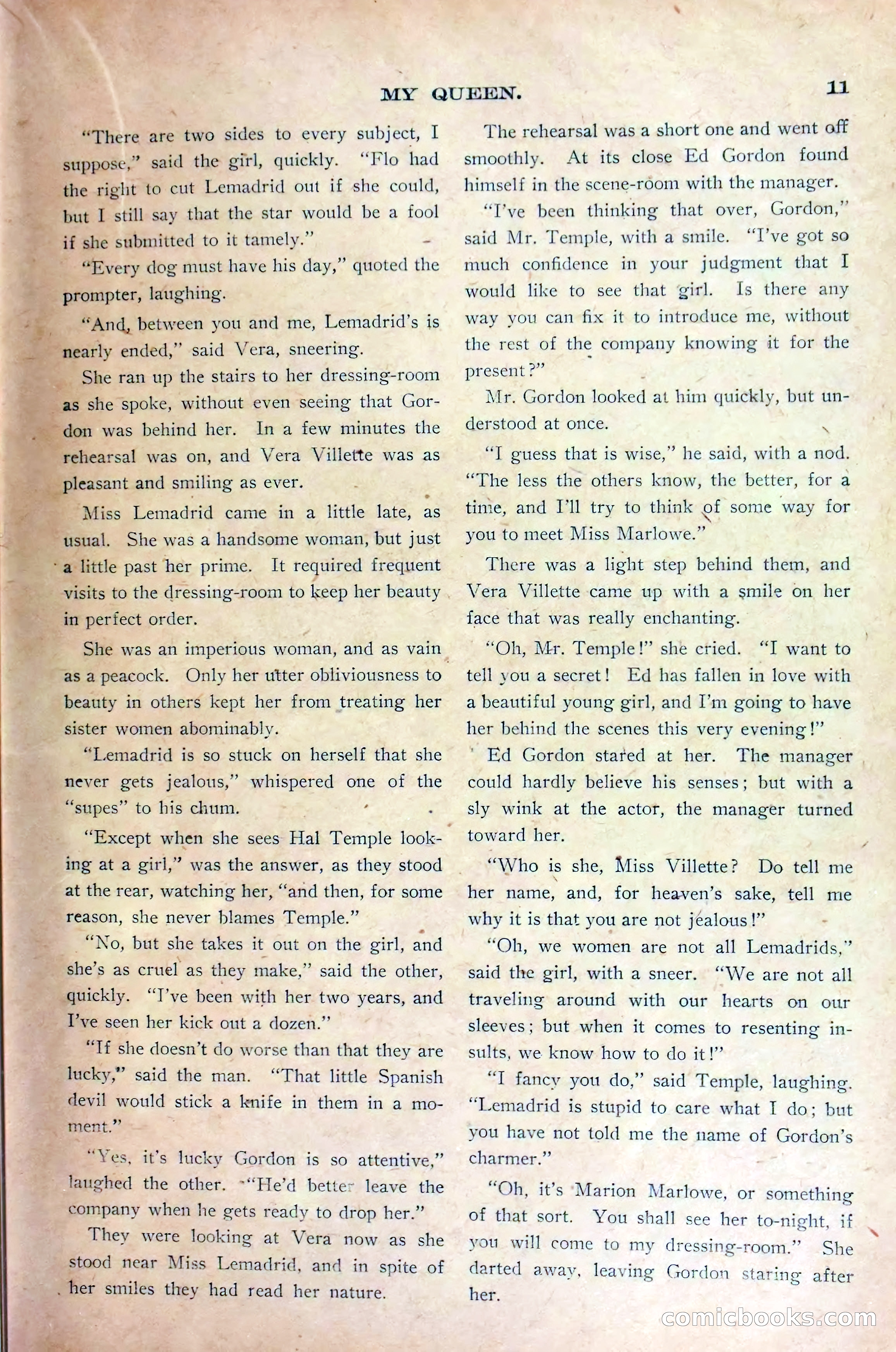 Marion Marlowe's Triumph, or, In Spite of Her Enemies — page 13 of 36