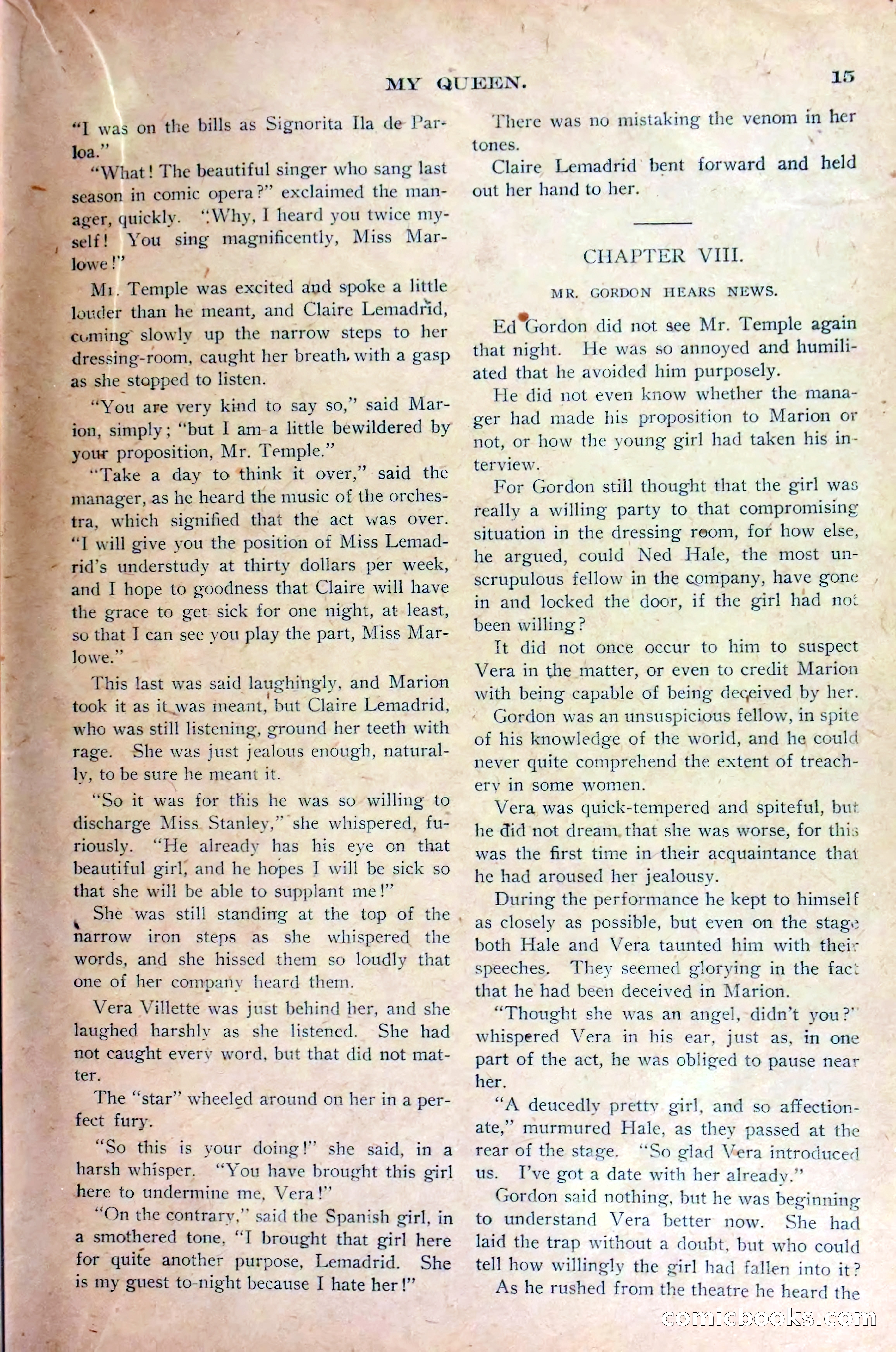 Marion Marlowe's Triumph, or, In Spite of Her Enemies — page 17 of 36