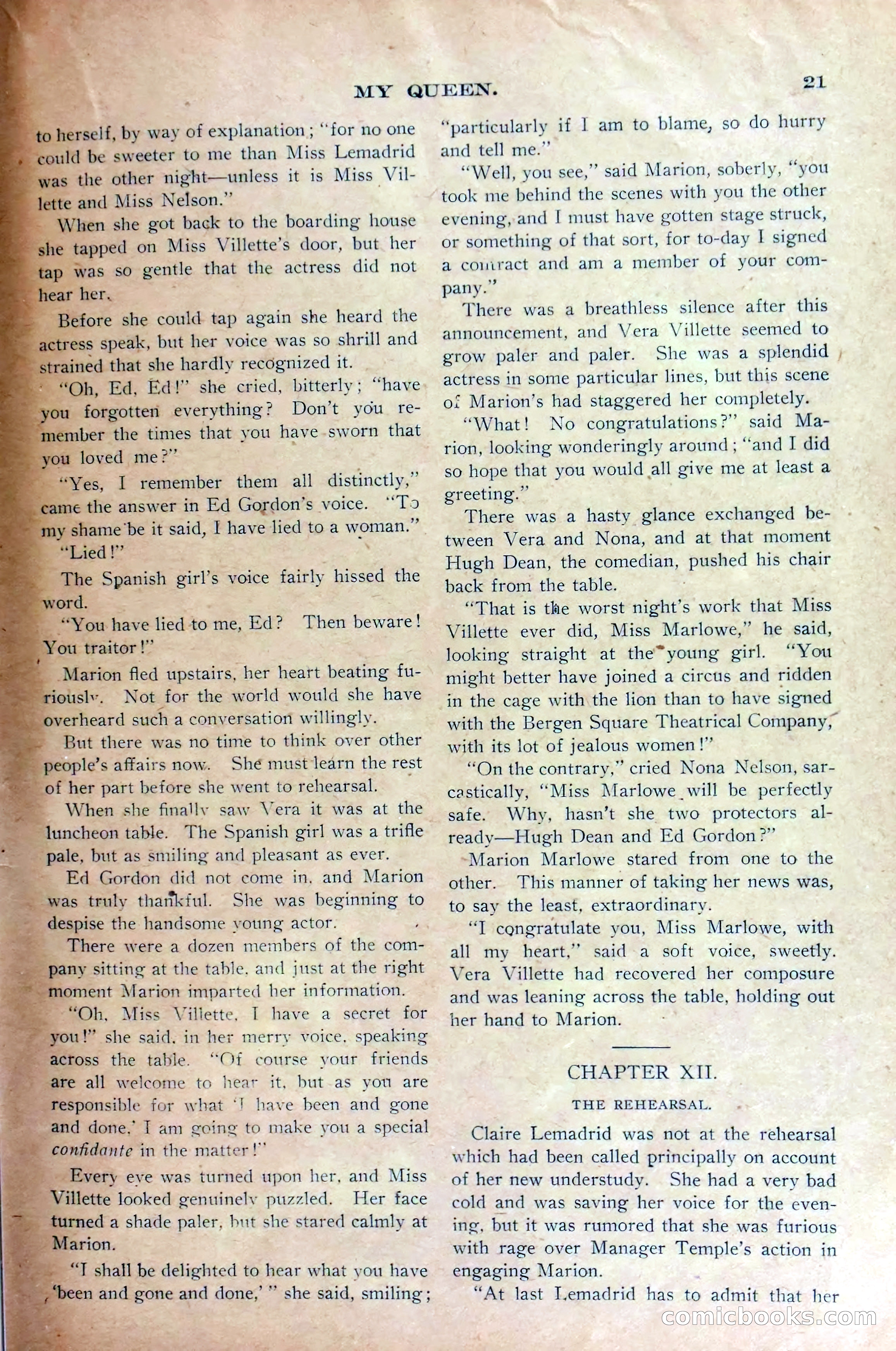 Marion Marlowe's Triumph, or, In Spite of Her Enemies — page 23 of 36