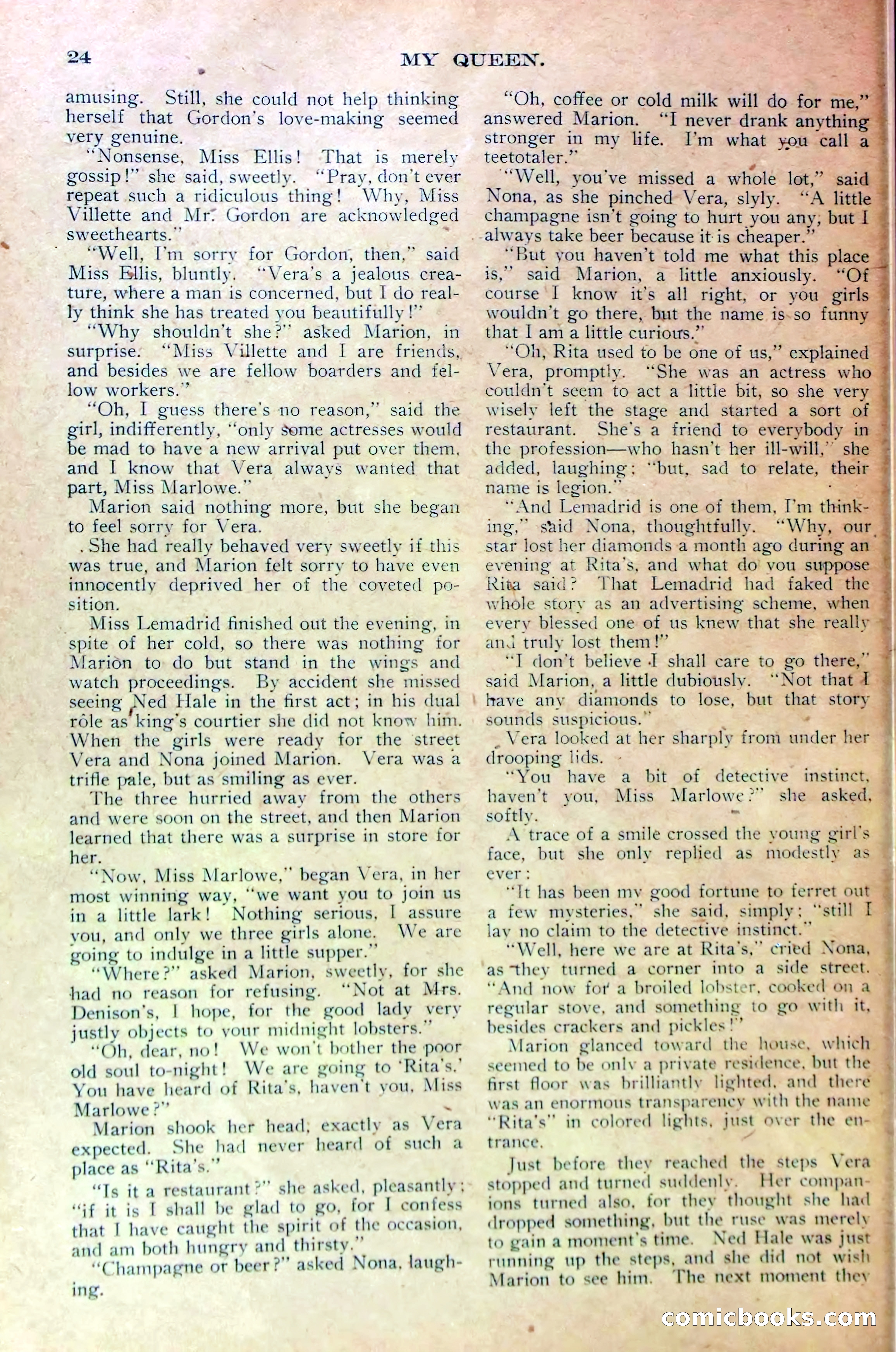 Marion Marlowe's Triumph, or, In Spite of Her Enemies — page 26 of 36