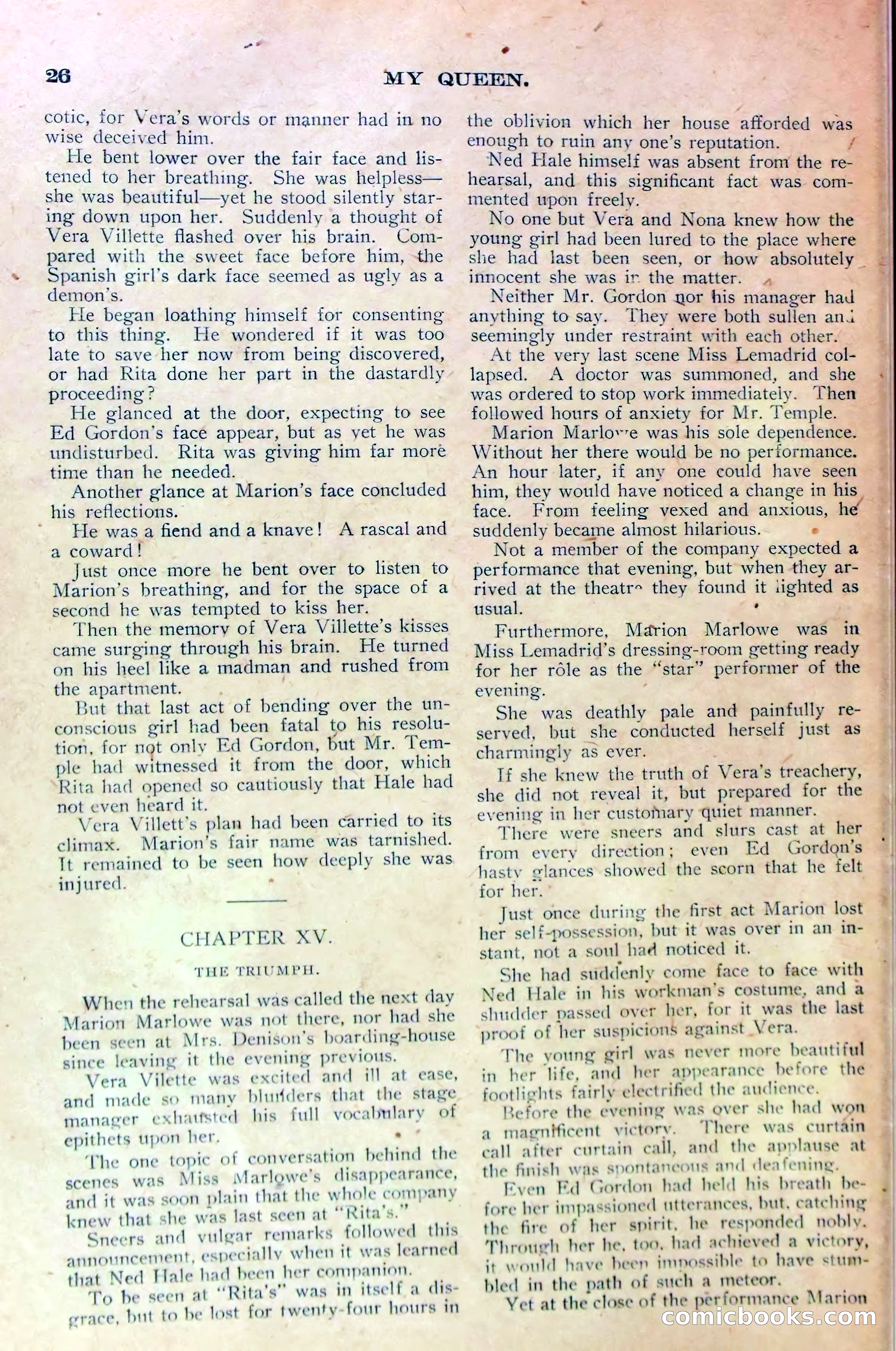 Marion Marlowe's Triumph, or, In Spite of Her Enemies — page 28 of 36