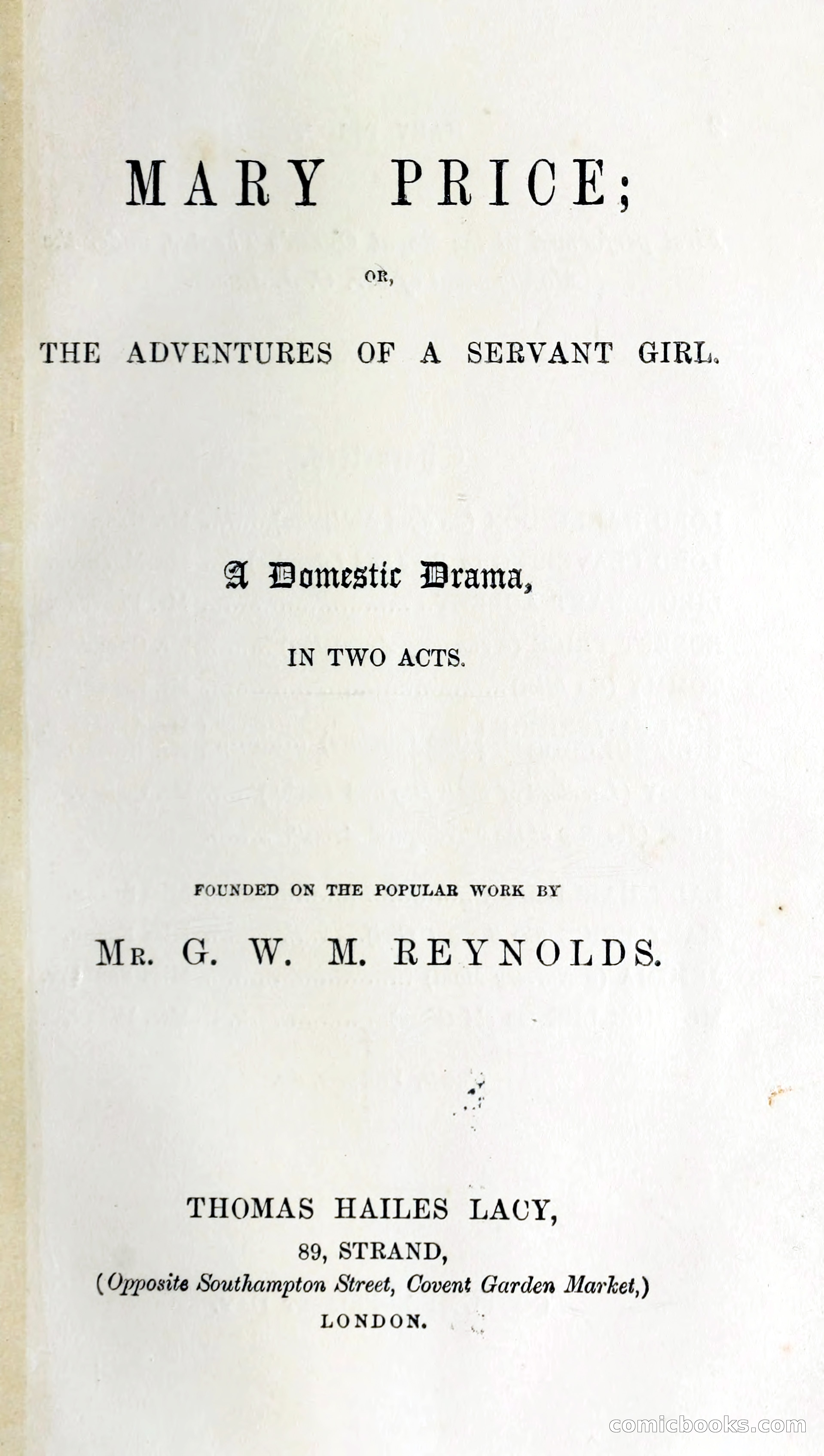 Mary Price; or, The Adventures of a Servant Girl — page 6 of 37