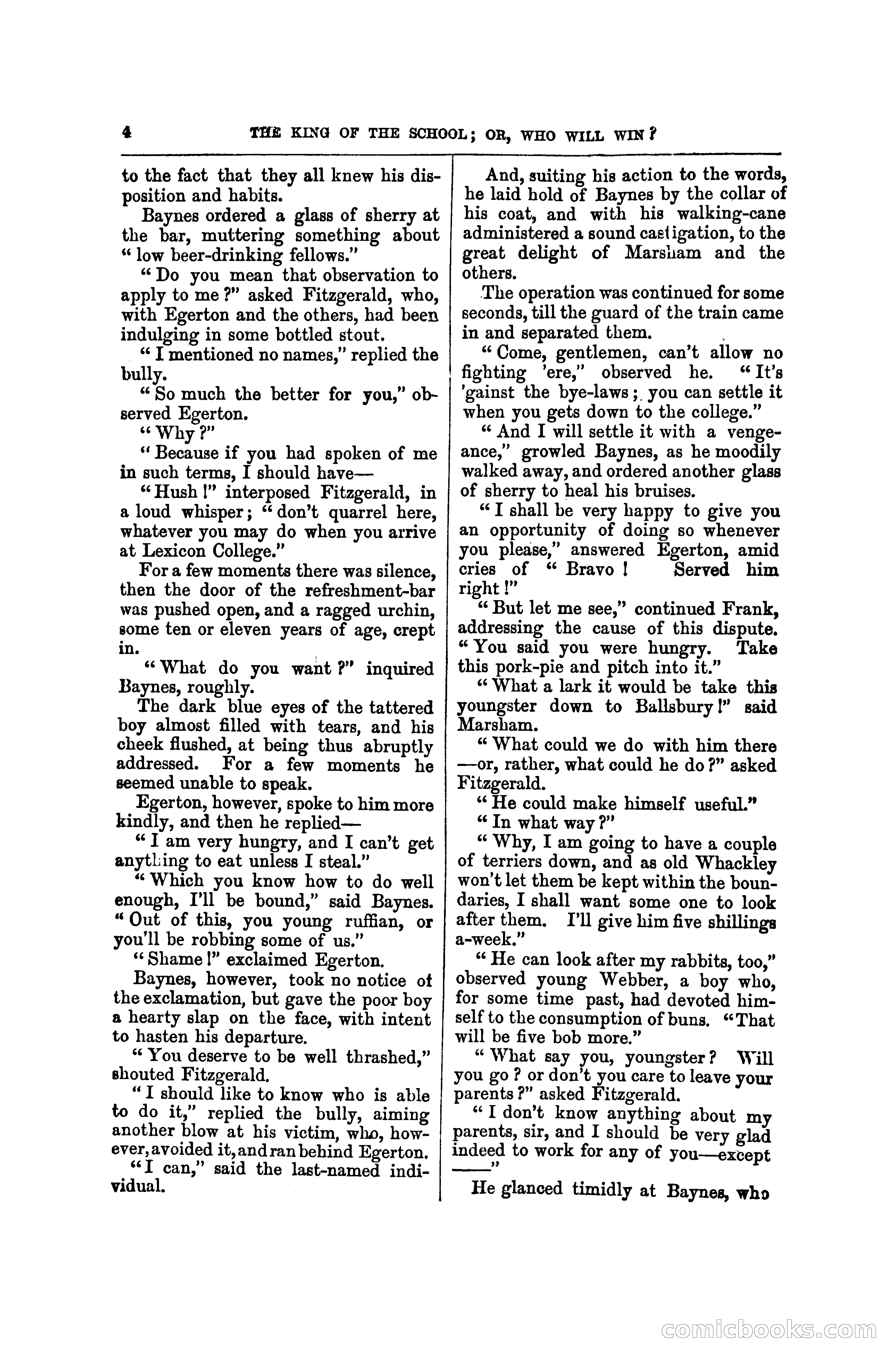 The King of the School, or, Who will Win? — page 10 of 150