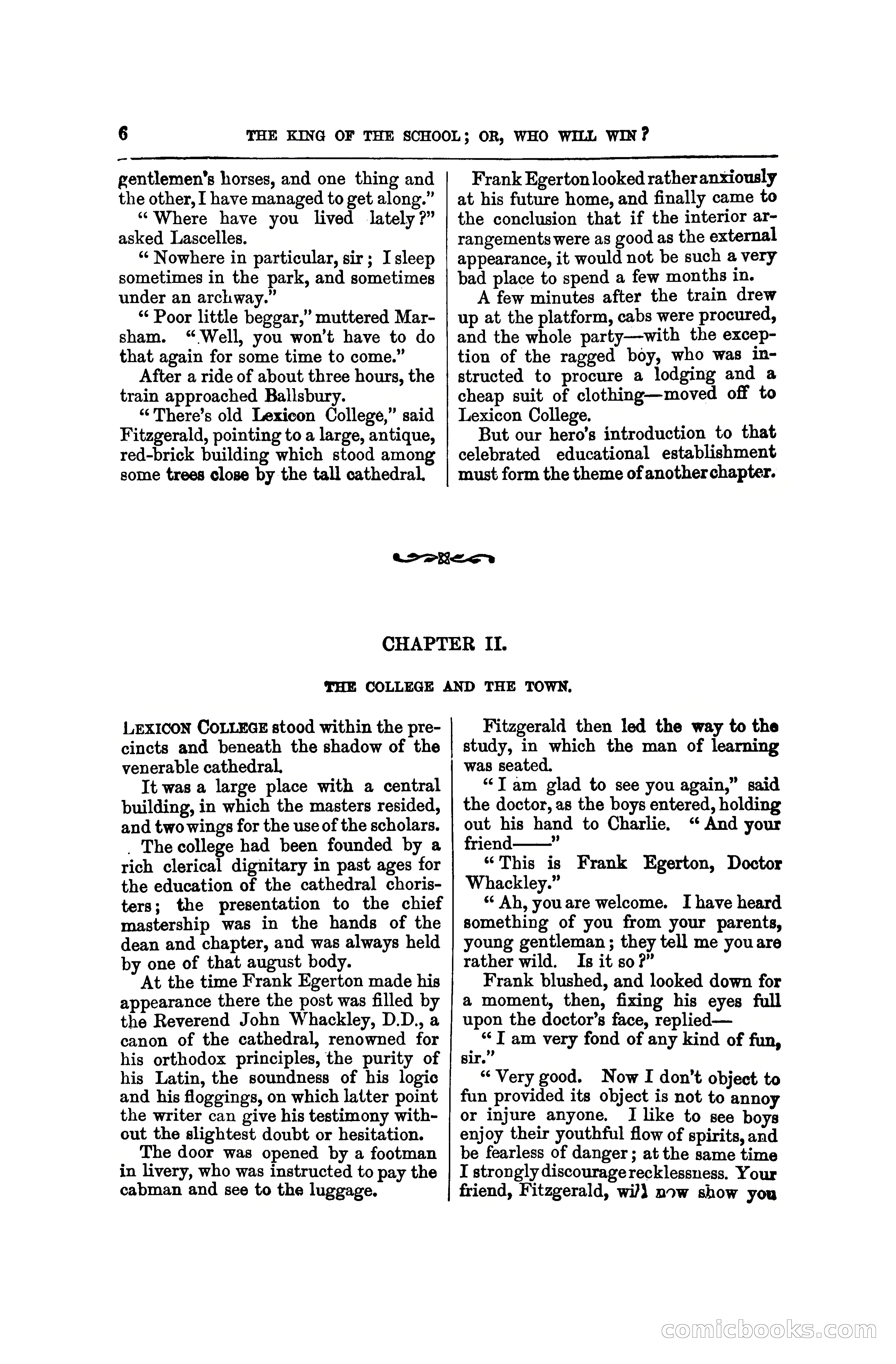 The King of the School, or, Who will Win? — page 12 of 150