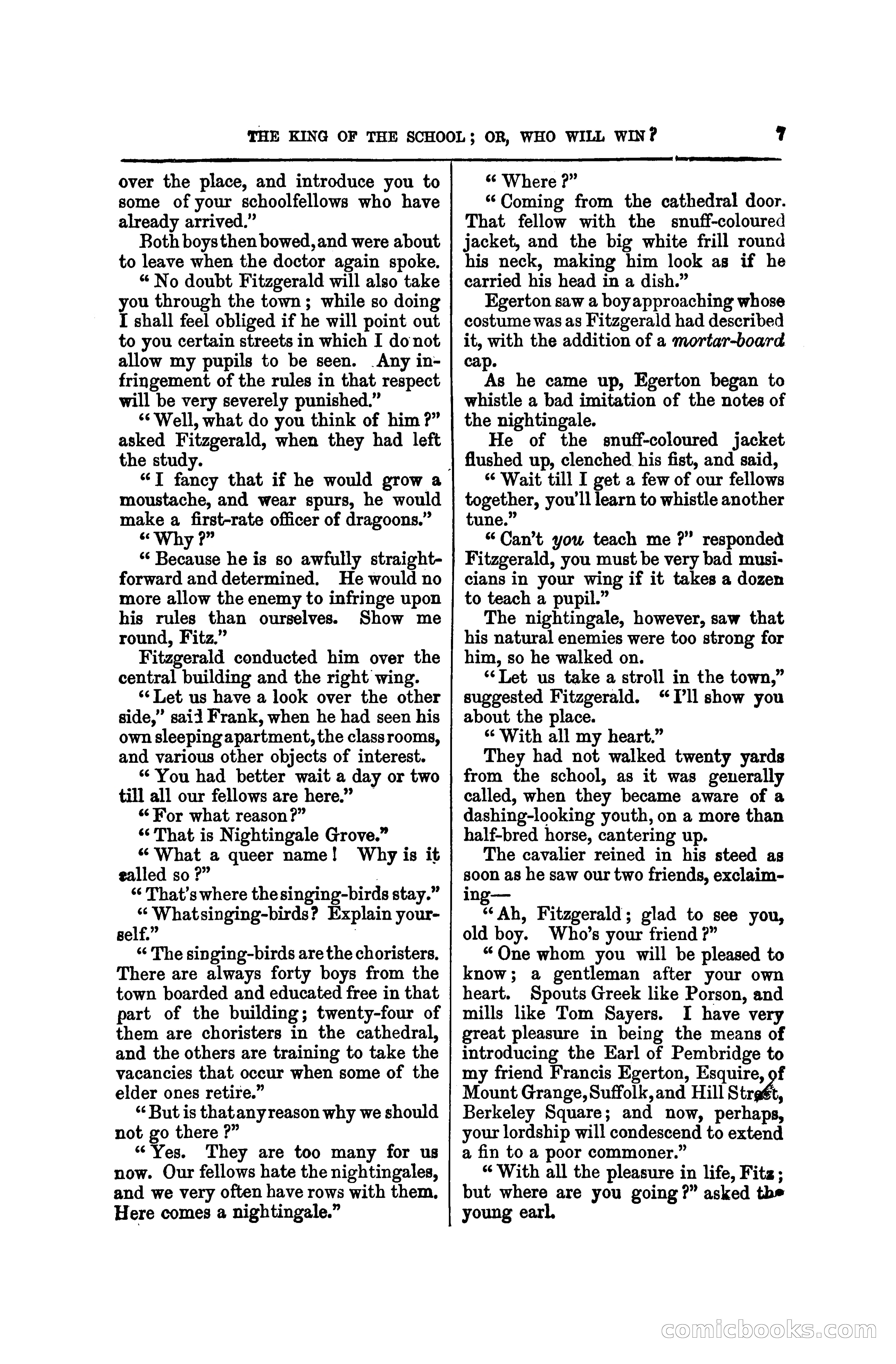 The King of the School, or, Who will Win? — page 13 of 150