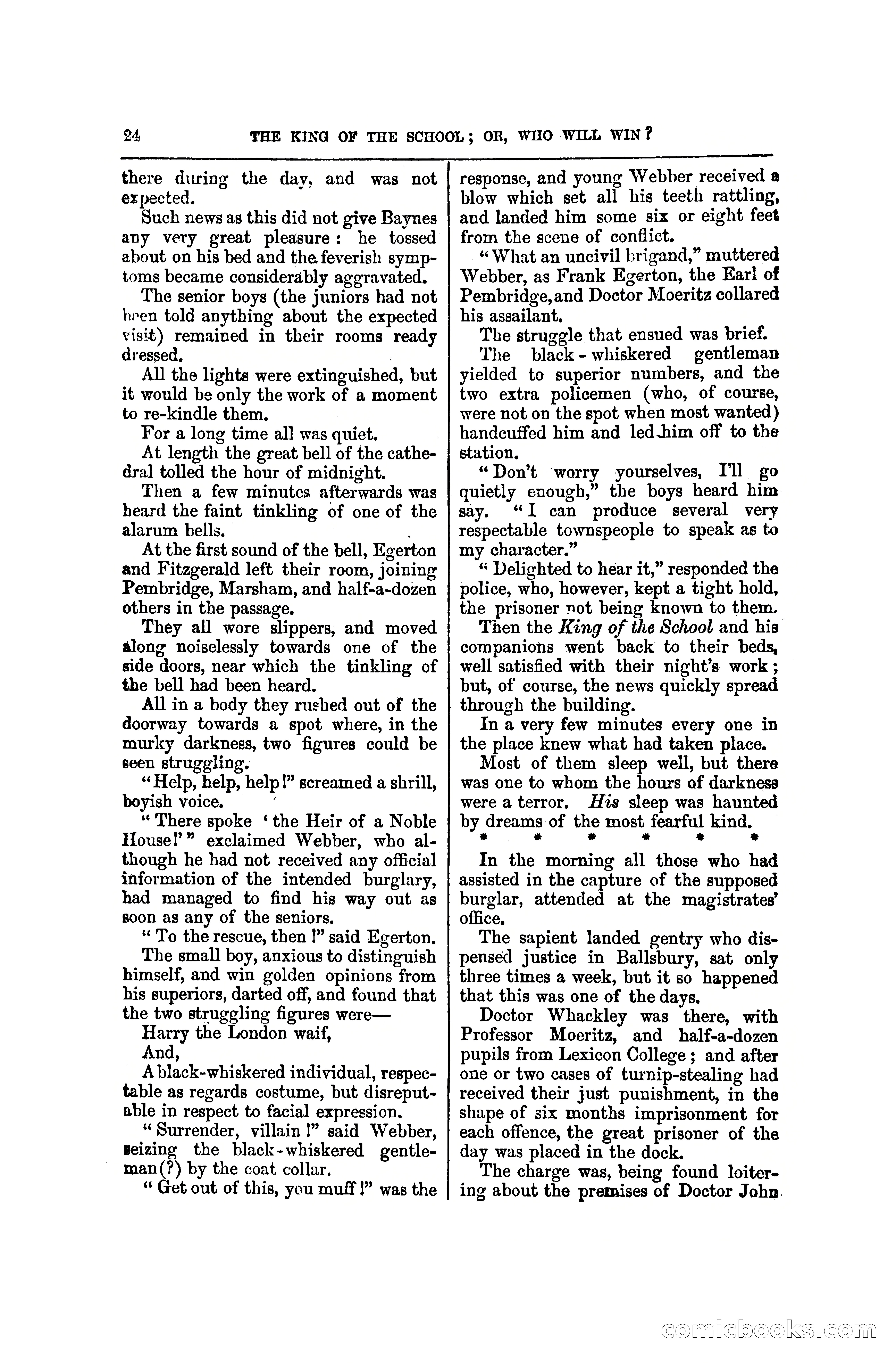 The King of the School, or, Who will Win? — page 30 of 150