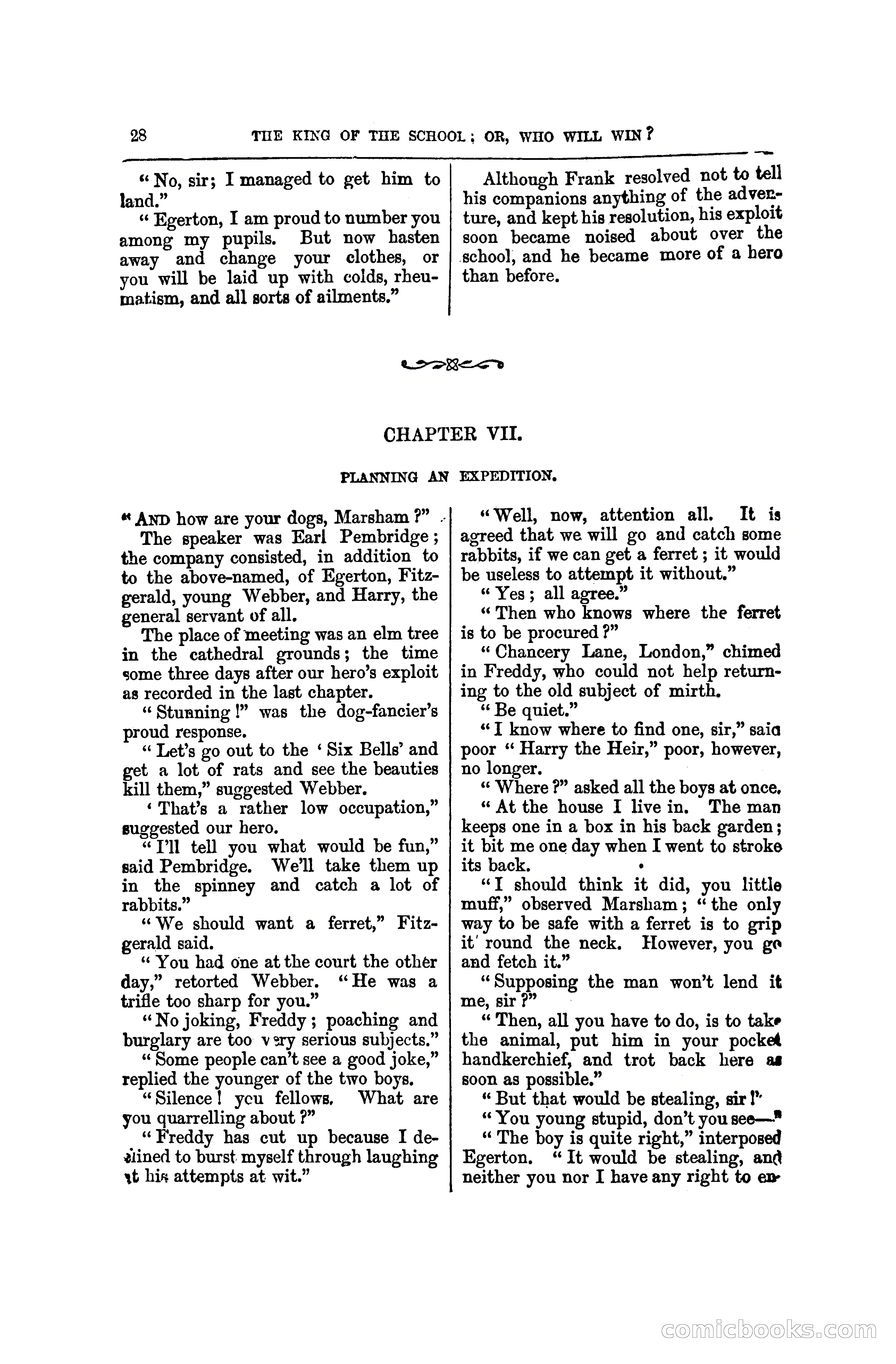 The King of the School, or, Who will Win? — page 34 of 150