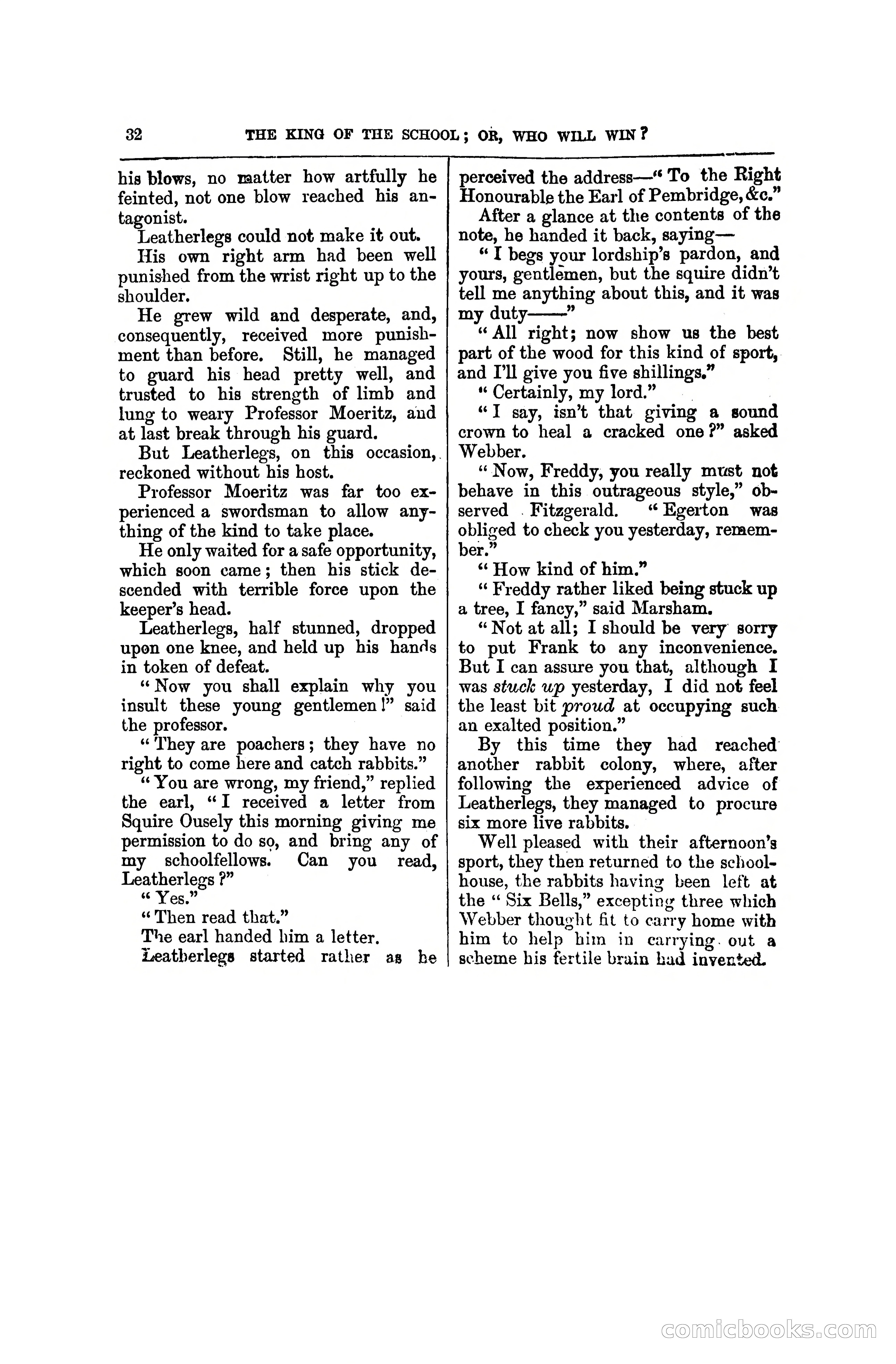 The King of the School, or, Who will Win? — page 38 of 150