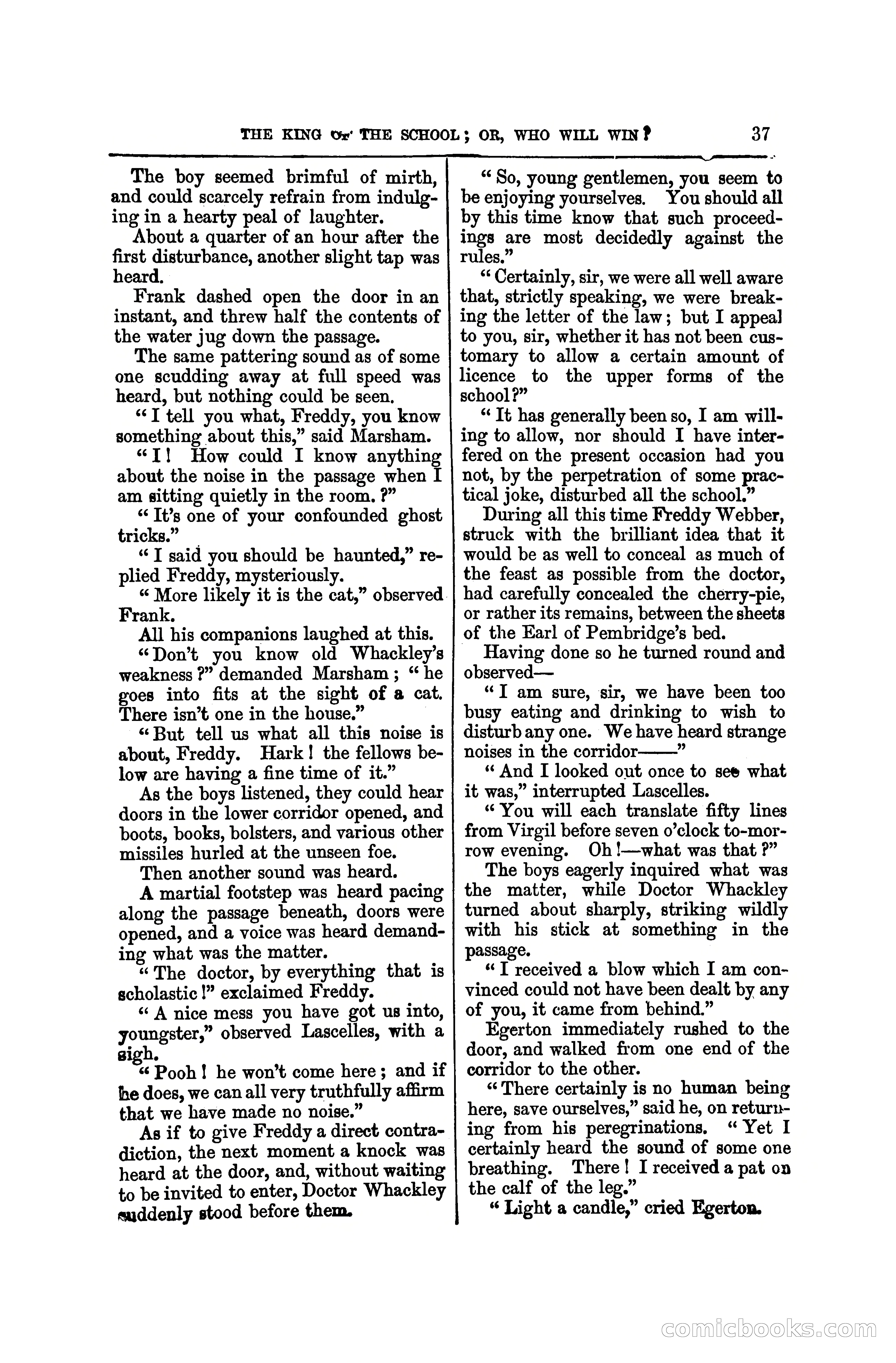 The King of the School, or, Who will Win? — page 43 of 150