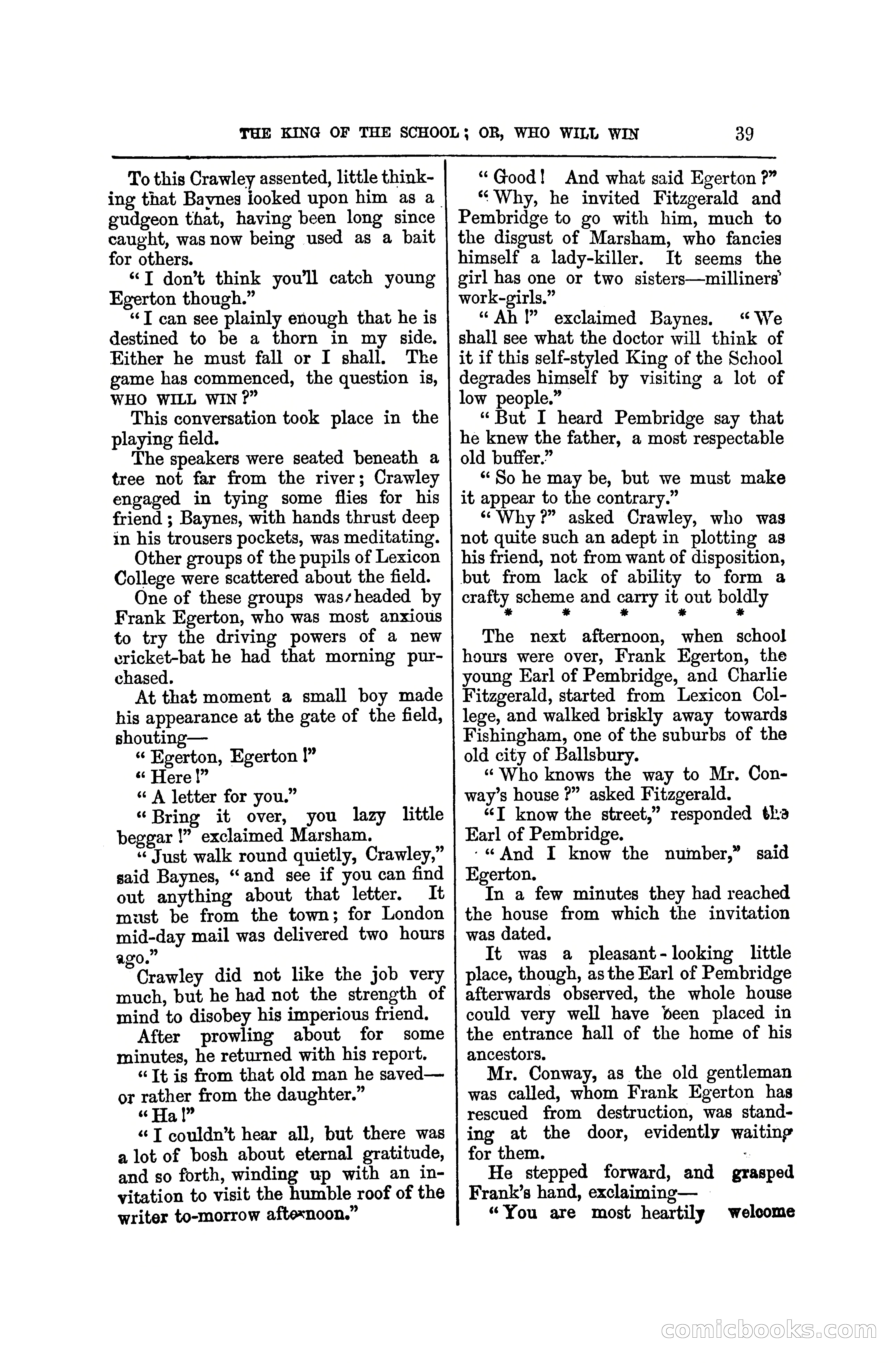 The King of the School, or, Who will Win? — page 45 of 150