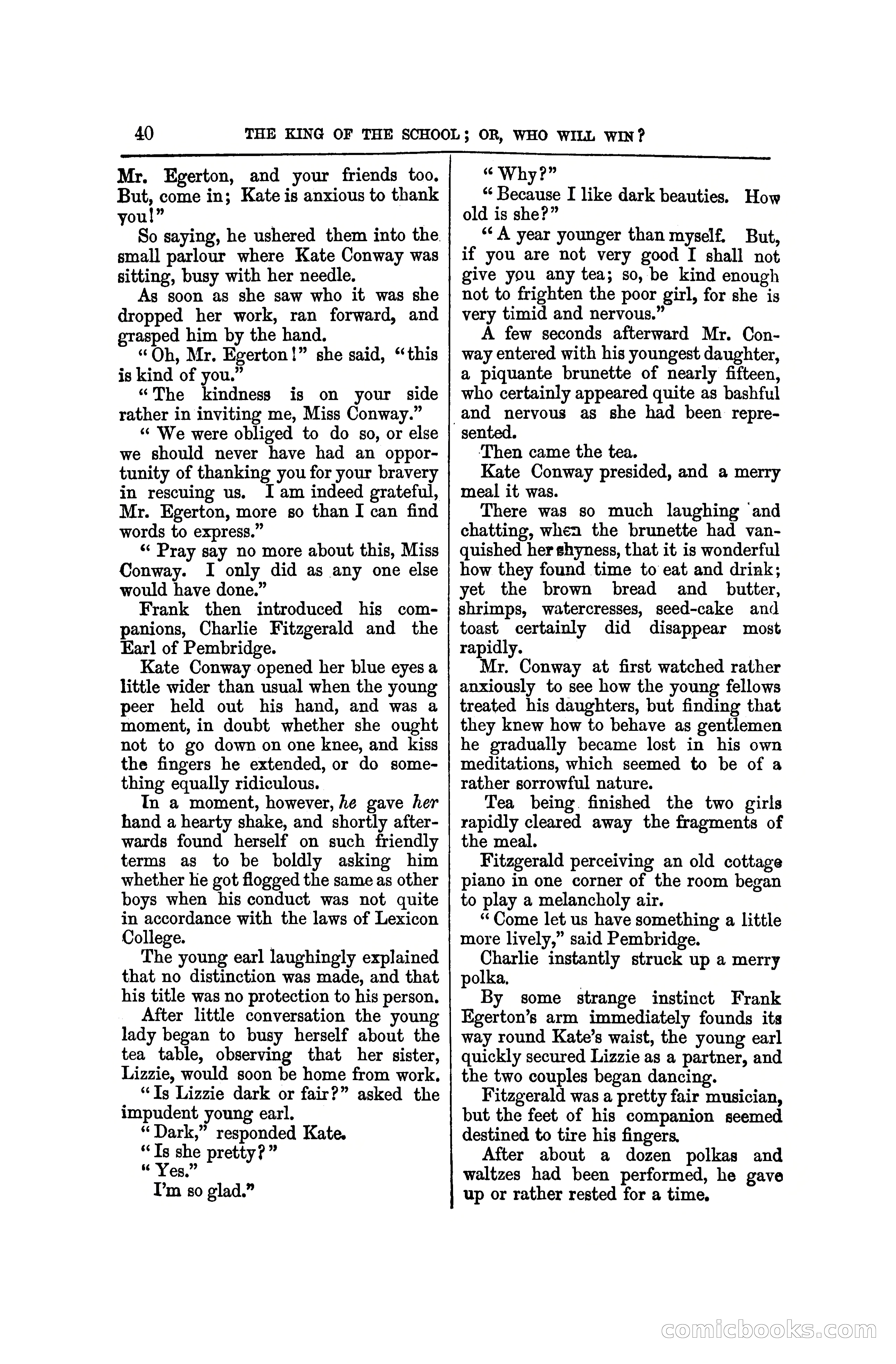 The King of the School, or, Who will Win? — page 46 of 150