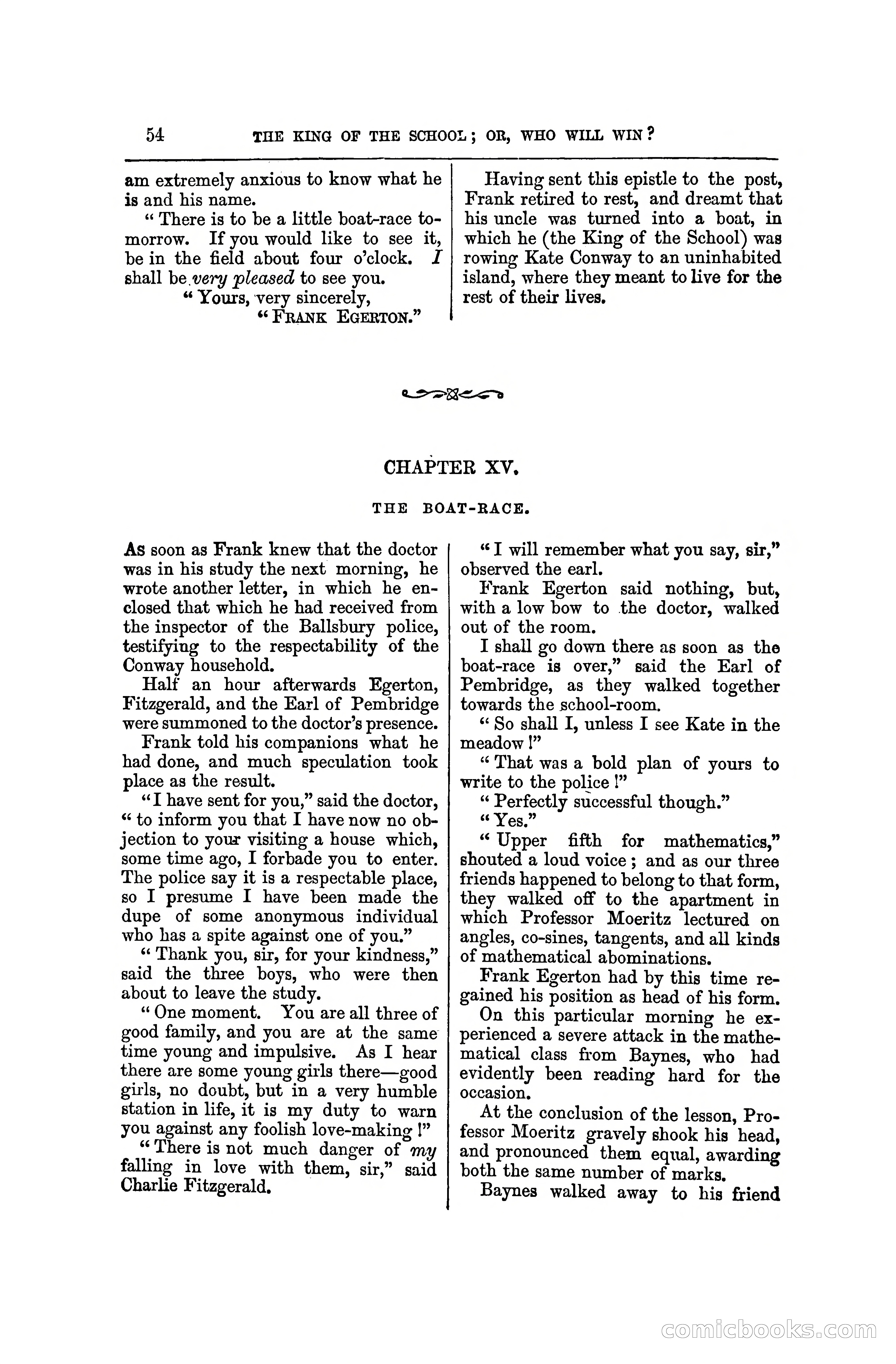 The King of the School, or, Who will Win? — page 60 of 150